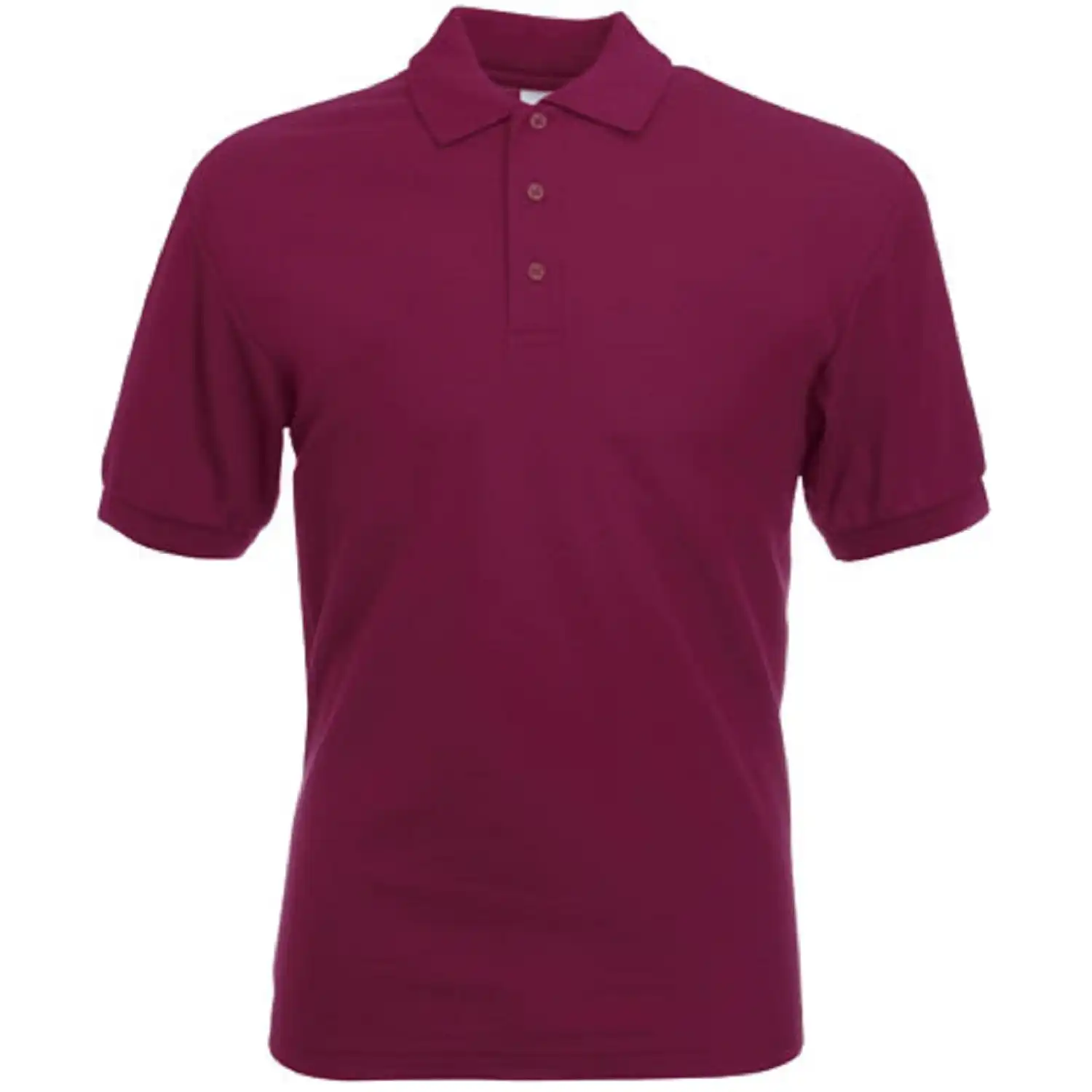 Polo-Shirt "F502" Piquée in burgundy, XL - Thumbnail 1