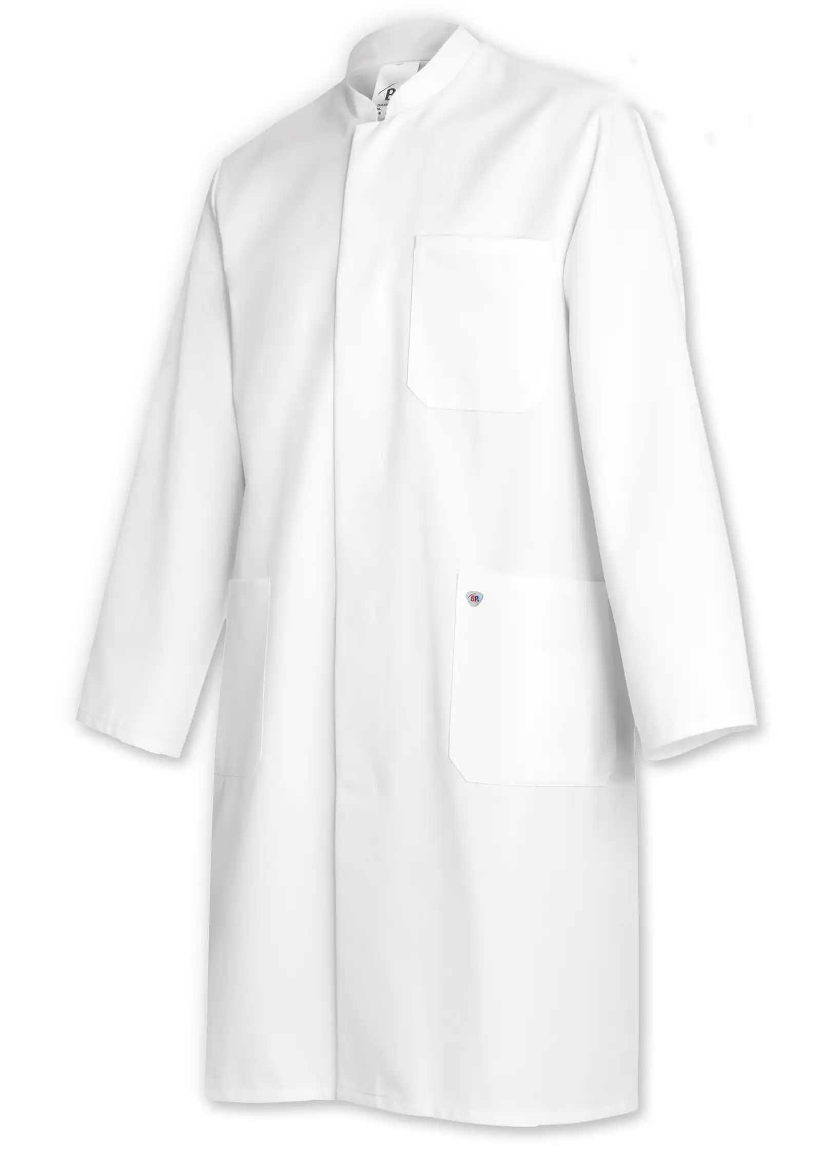 Berufsmantel "1626-485" Stehkragen Med & Care weiß in 44 - Thumbnail 1