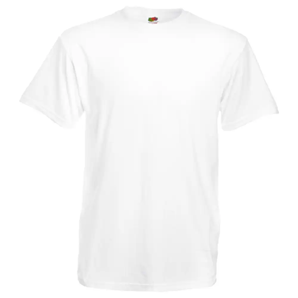 T-Shirt "F182" 100% Baumwolle Heavy Cotton in white, XXL - Thumbnail 1