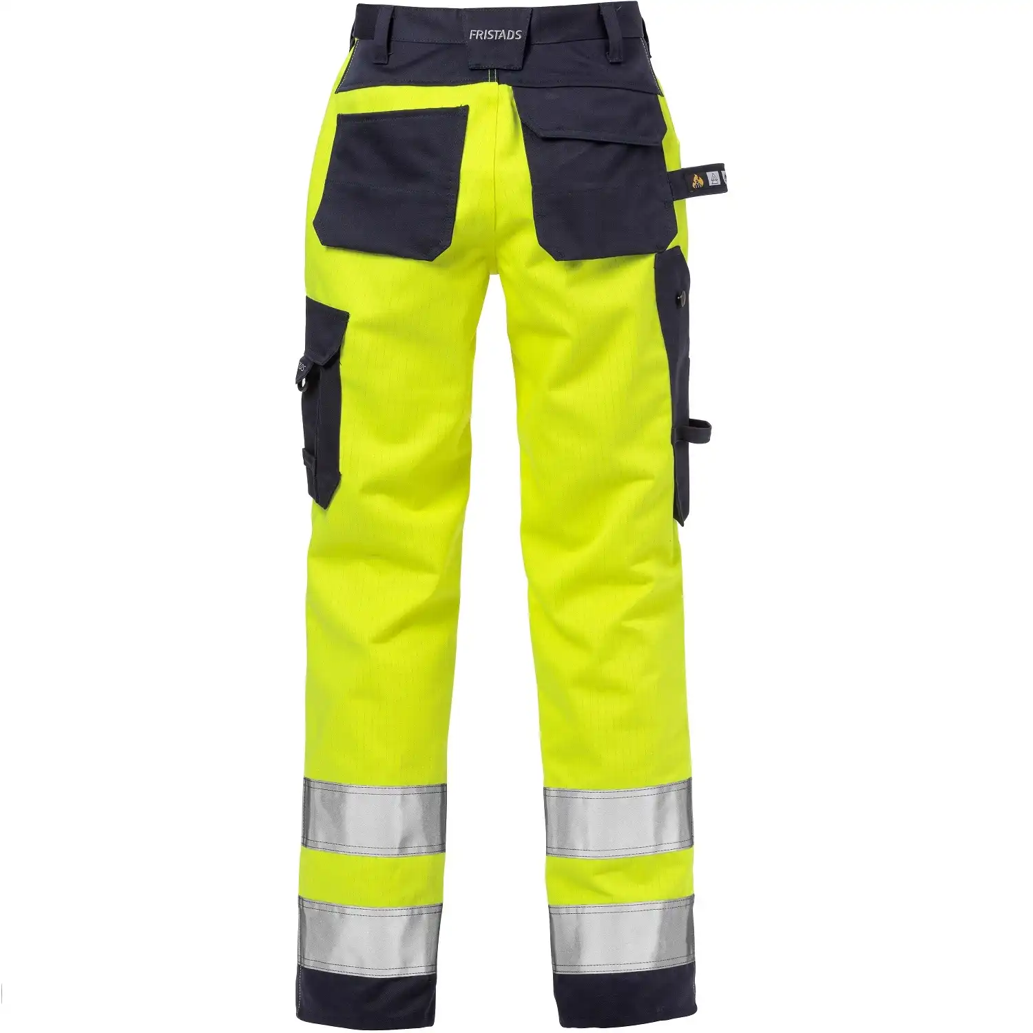 Multinorm Damen Handwerkerhose "2589 FLAM" Flame gelb/marine in R34 - Thumbnail 2