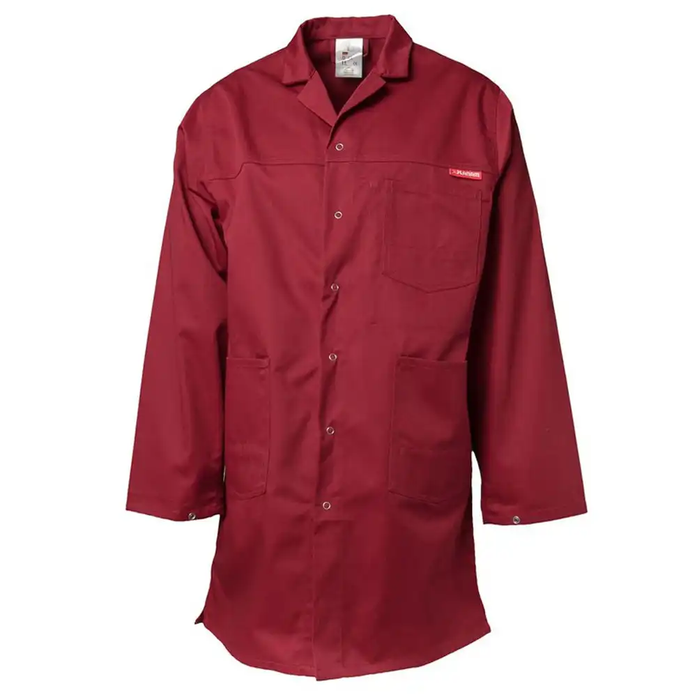 Berufsmantel MG 260 - 260 g/m² in 42, Rot - Thumbnail 1