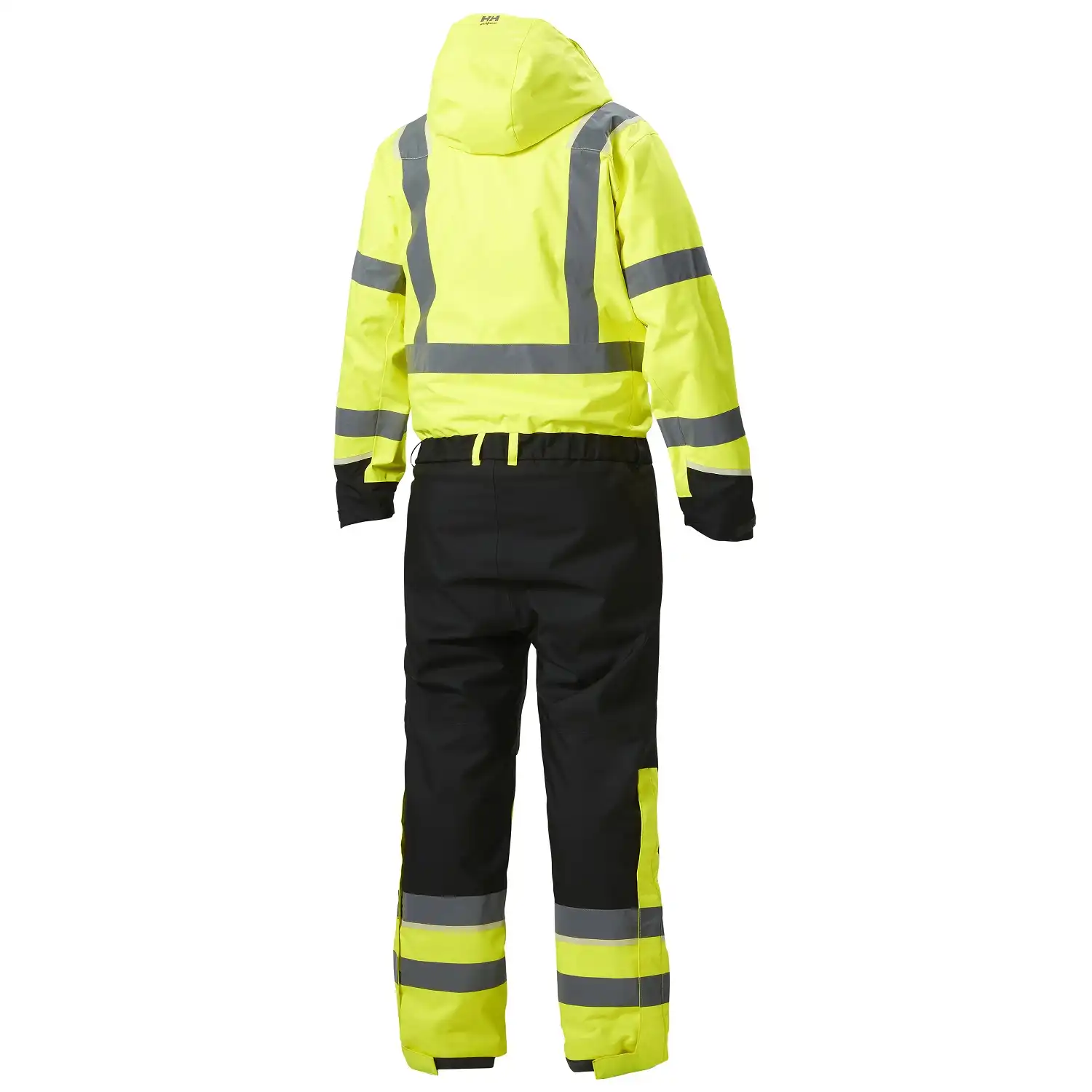 Warnschutz Winteroverall "UC-ME" in gelb/schwarz, XS - Thumbnail 2