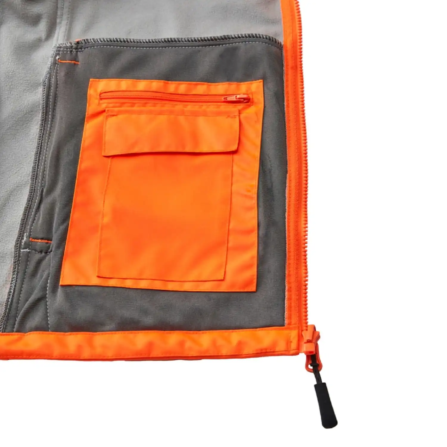 Warnschutz Softshelljacke "TYLER" in Orange, XL - Thumbnail 4