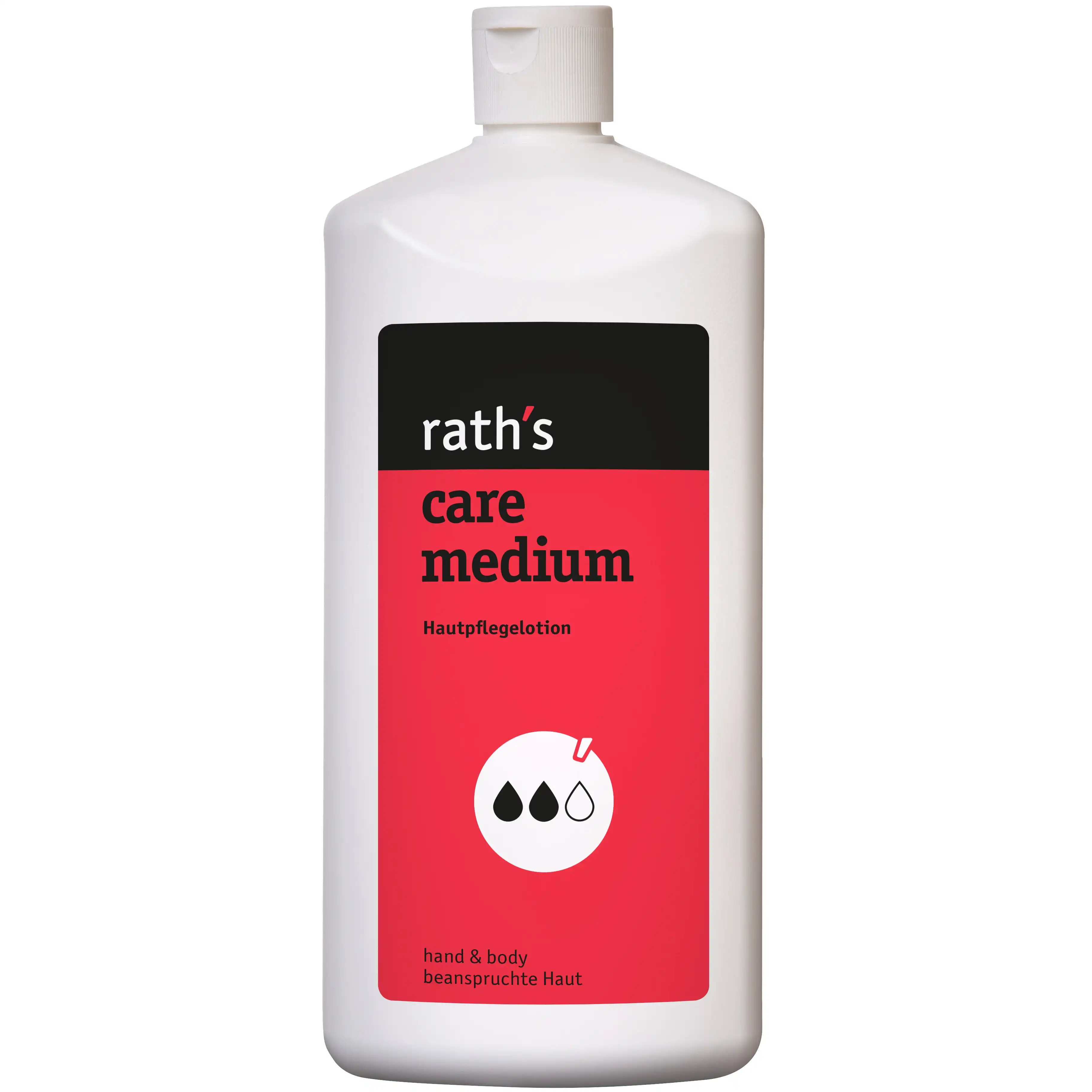 Hautpflege lotion "rath's care medium" 1000 ml-Flasche - Thumbnail 1