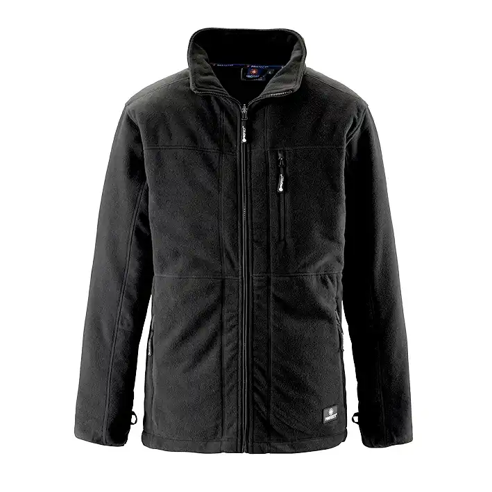 Fleecejacke "DALLAS" schwarz in L - Thumbnail 1