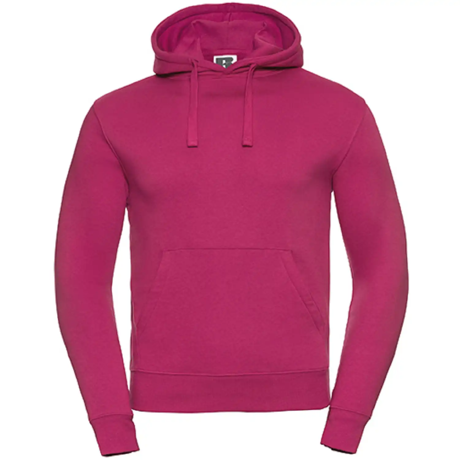 Kapuzen-Sweatshirt "Authentic" in fuchsia, L - Bild 1