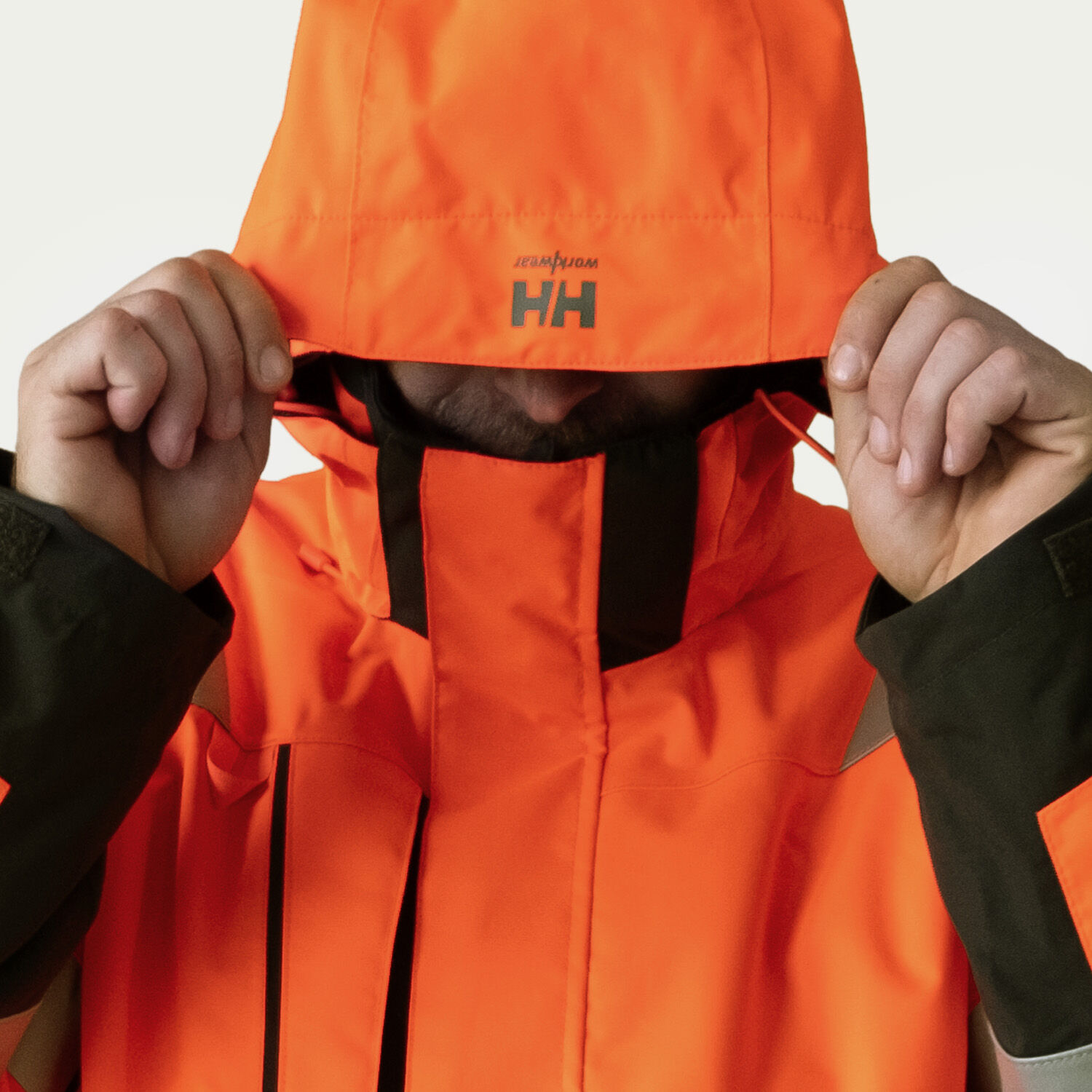Warnschutz Winterjacke "ALNA 2.0" in orange/schwarz, XS - Thumbnail 7