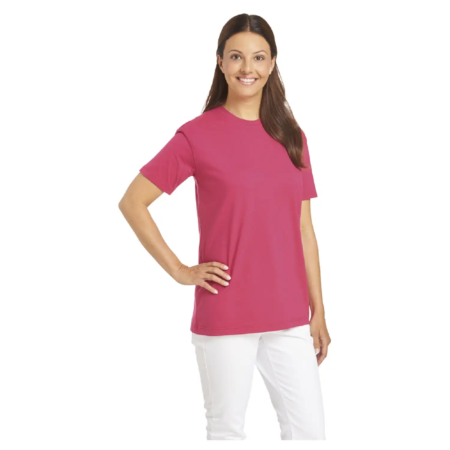 T-Shirt Unisex "08/2447" in berry, M - Bild 1