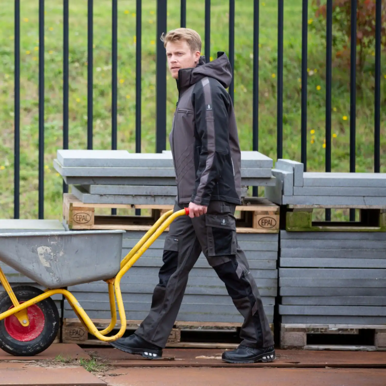Bundhose "MANNHEIM" Unique mehrfarbig in grün/schwarz, 76C46 (EU 23) - Thumbnail 5