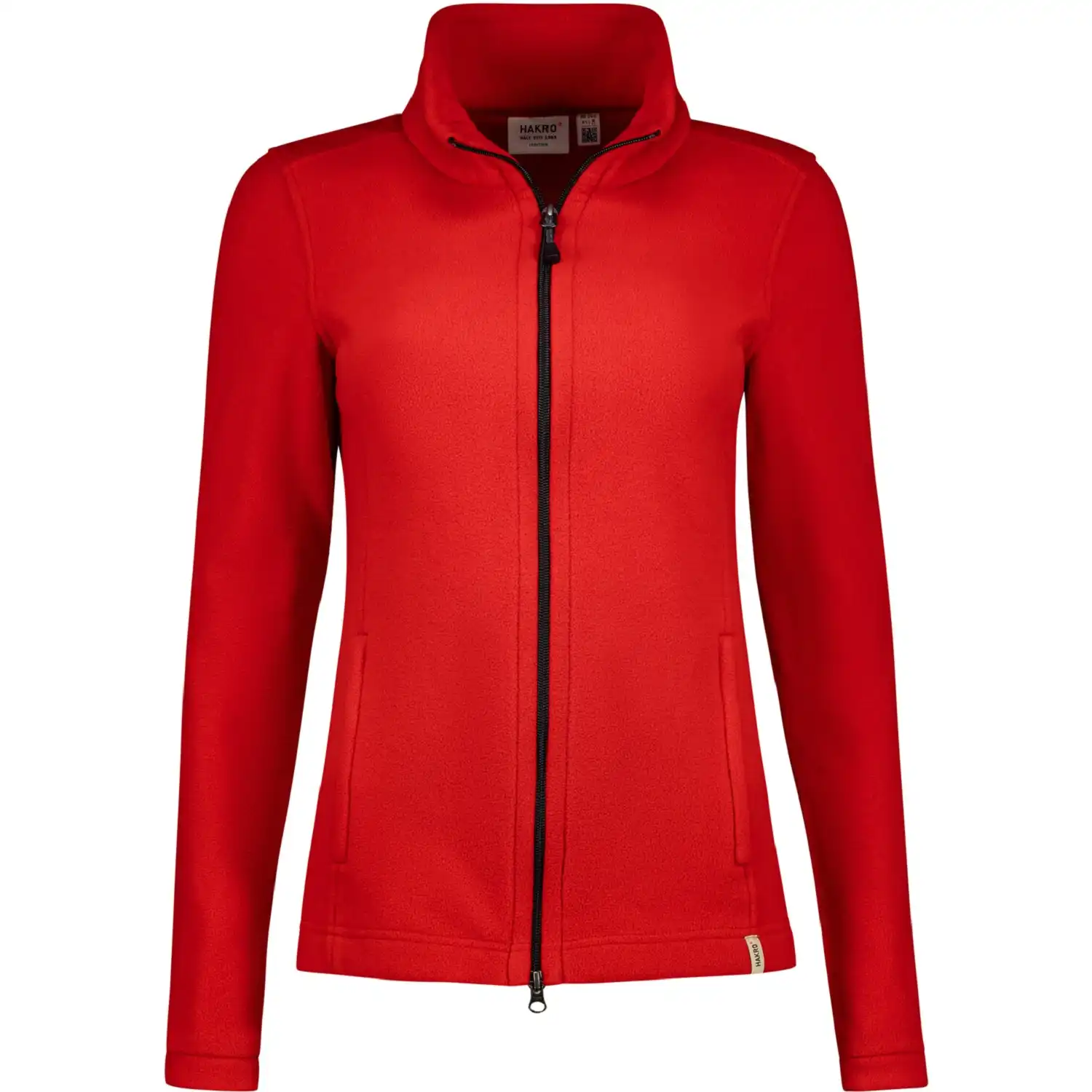 Damen Fleecejacke "ECO" 246 in Rot, L - Thumbnail 1