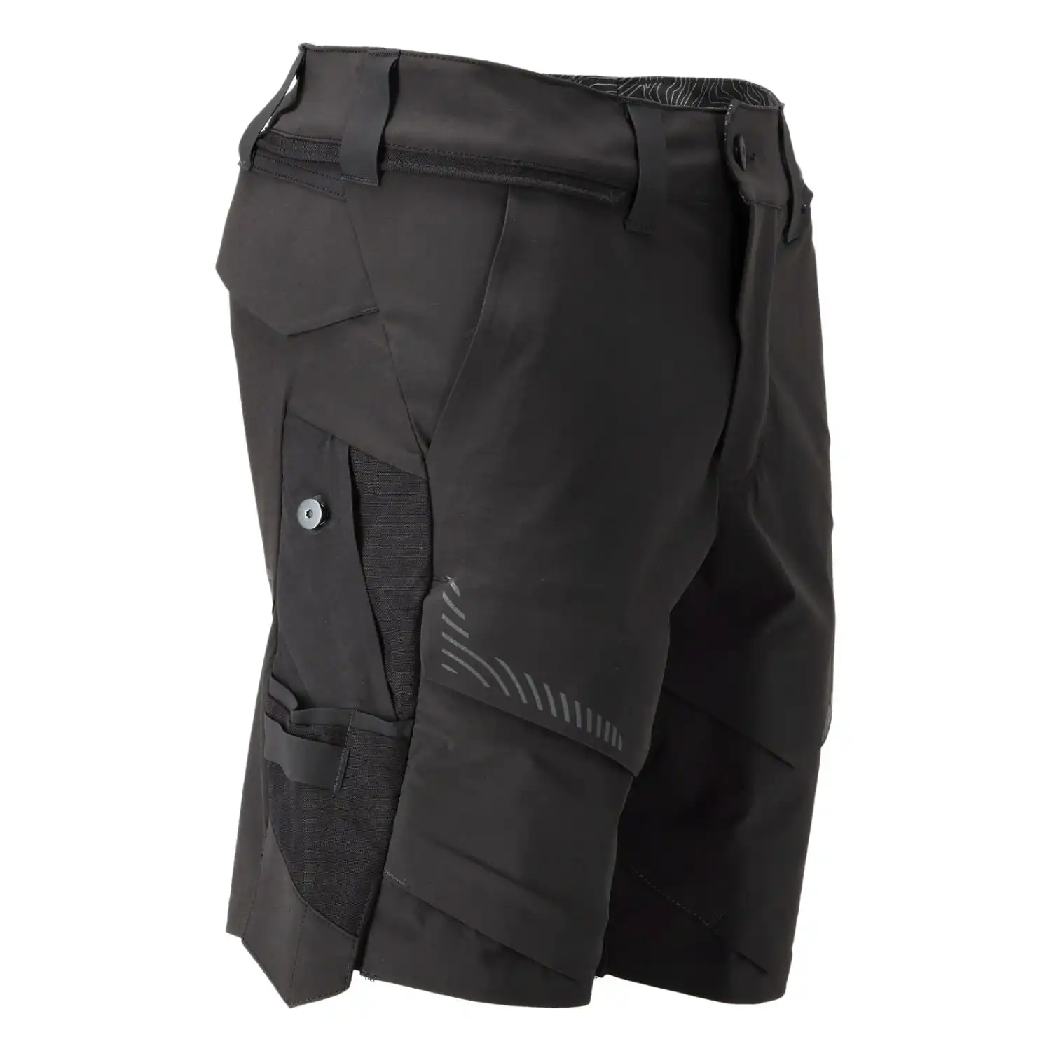 Stretch-Shorts "22149-605" Customized in schwarz, 29C58 - Thumbnail 4