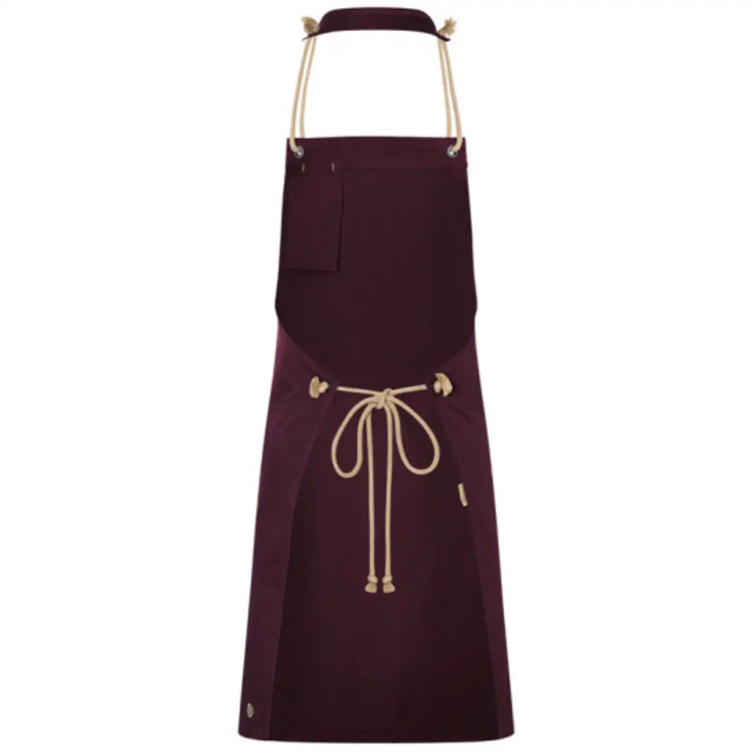 Latzschürze New-Nature "LS 40" in aubergine - Thumbnail 2