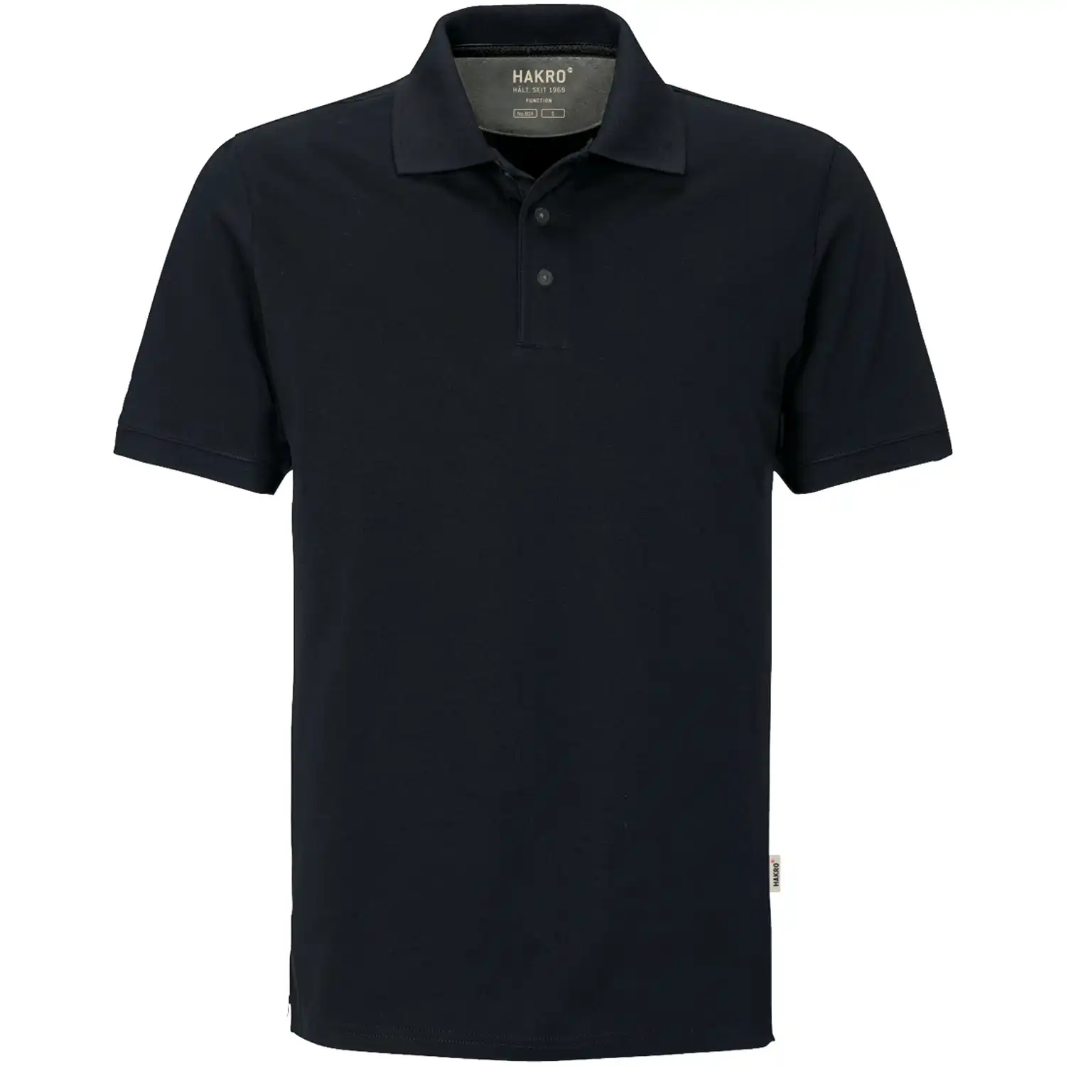 Polo-Shirt "COTTON-TEC" 814 in schwarz, L - Thumbnail 1