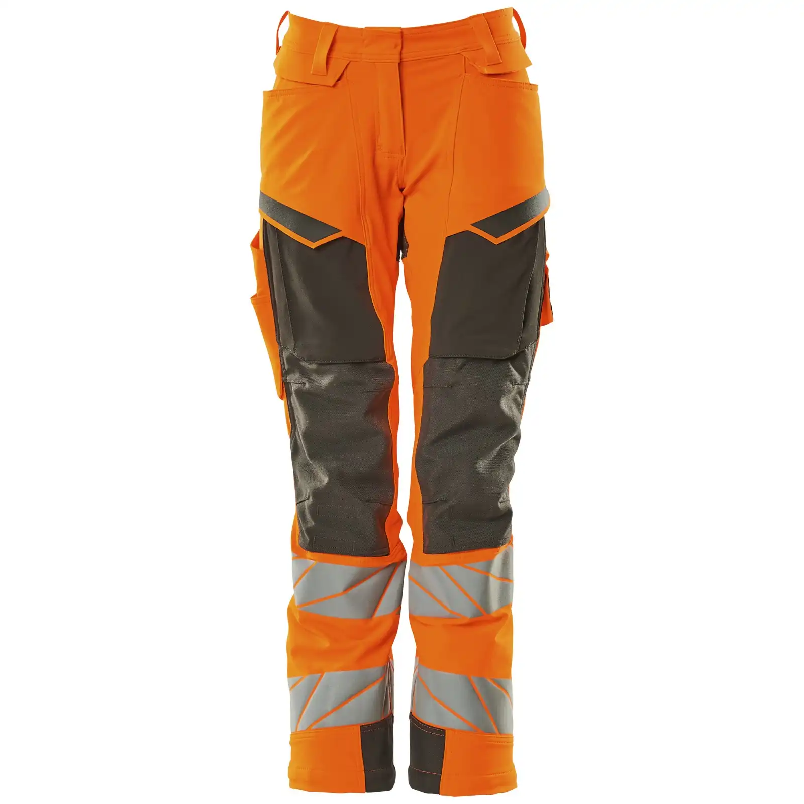 Dame Warn Stretchbundhose K2 ACCELERATESAFE  in orange/dunkelanthrazit, 82C42 (EU 42) - Thumbnail 1