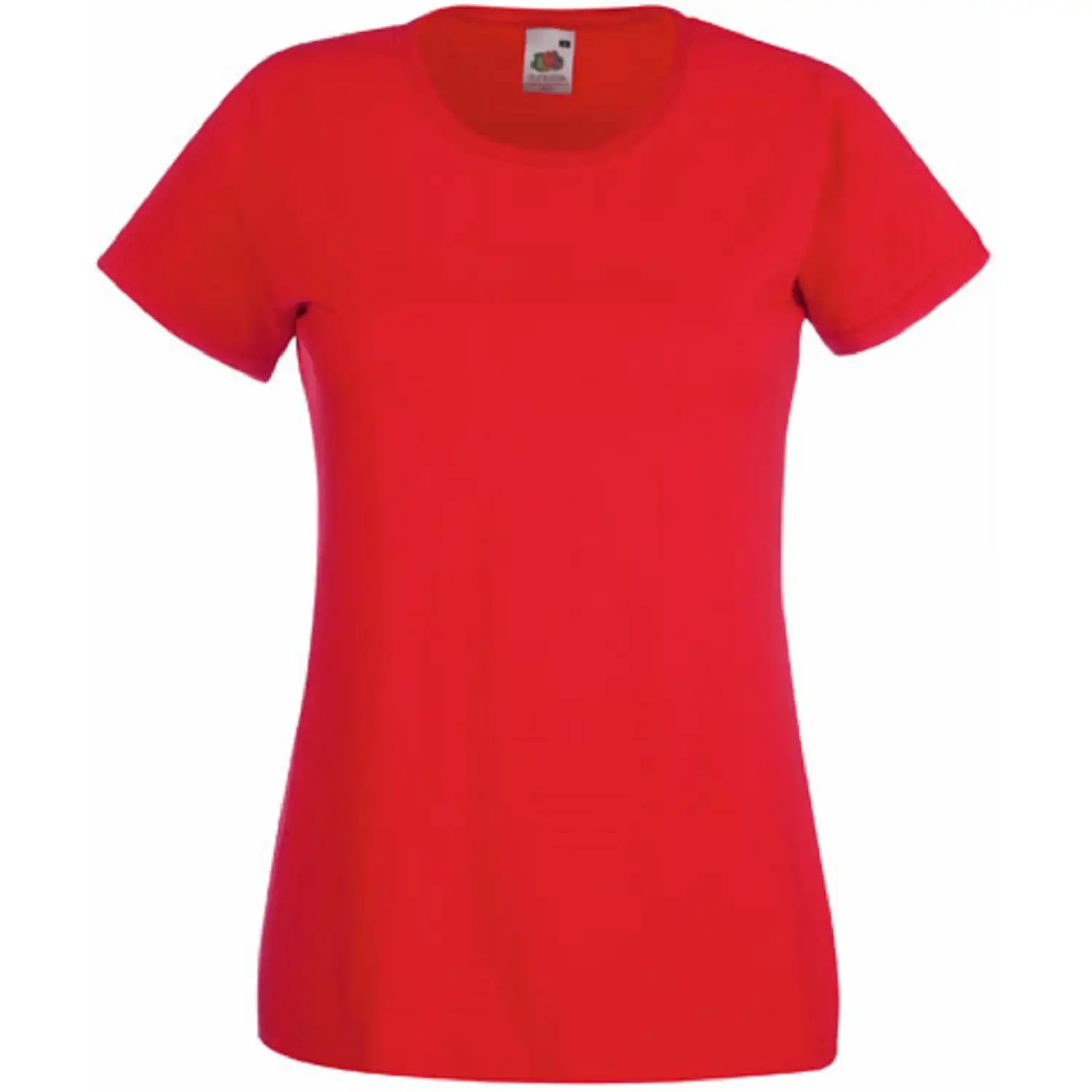 Damen T-Shirt "F288N" 100% Baumwolle Valueweight in red, S - Bild 1