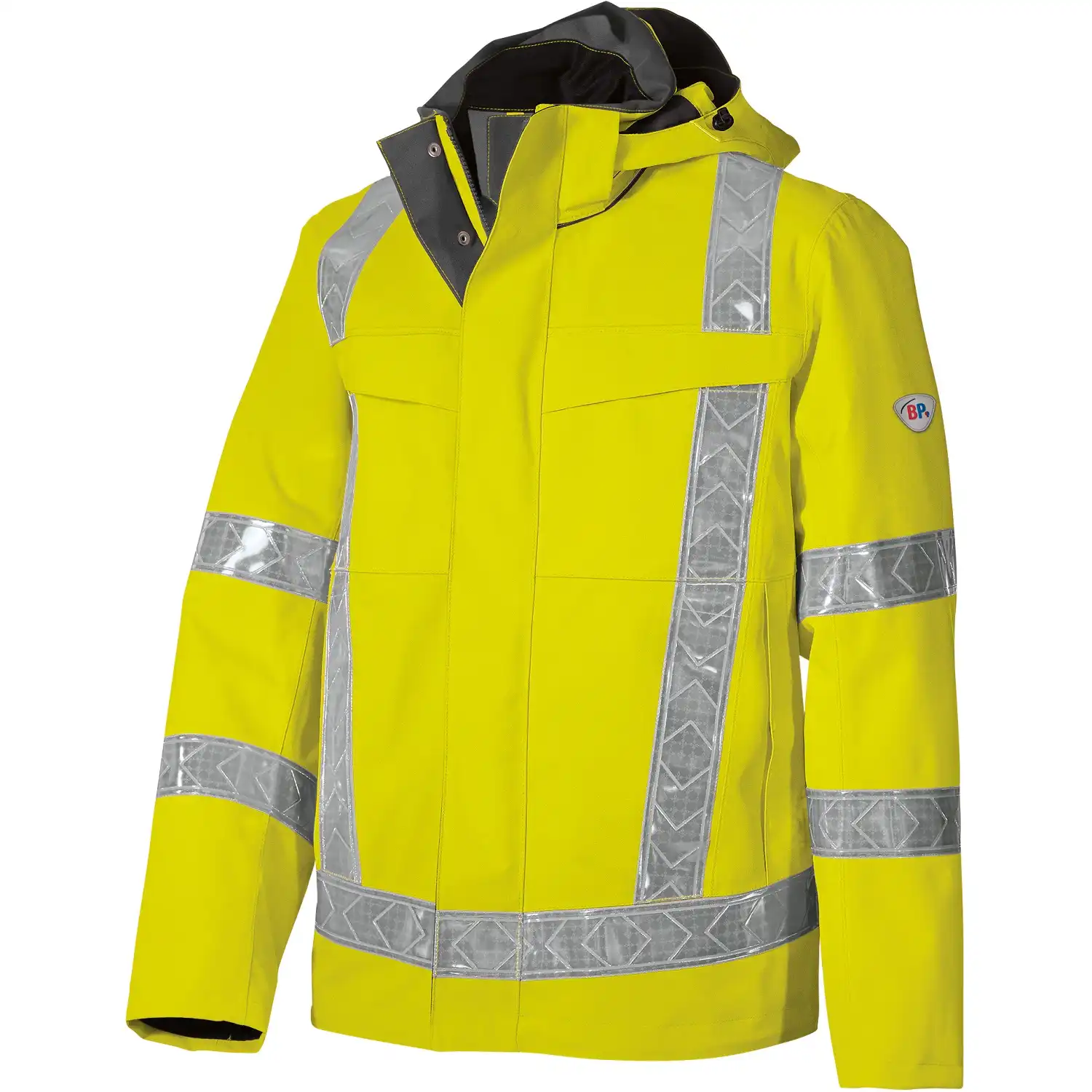 Warnschutz Regenjacke "2030-880" Hi-Vis Comfort in gelb, M - Thumbnail 1