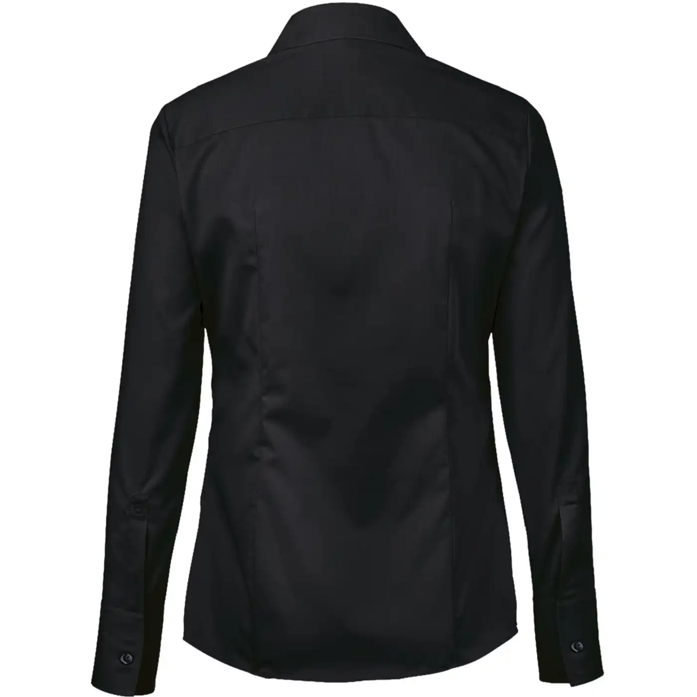 Bluse "BUSINESS" langarm 106 in schwarz, L - Thumbnail 2