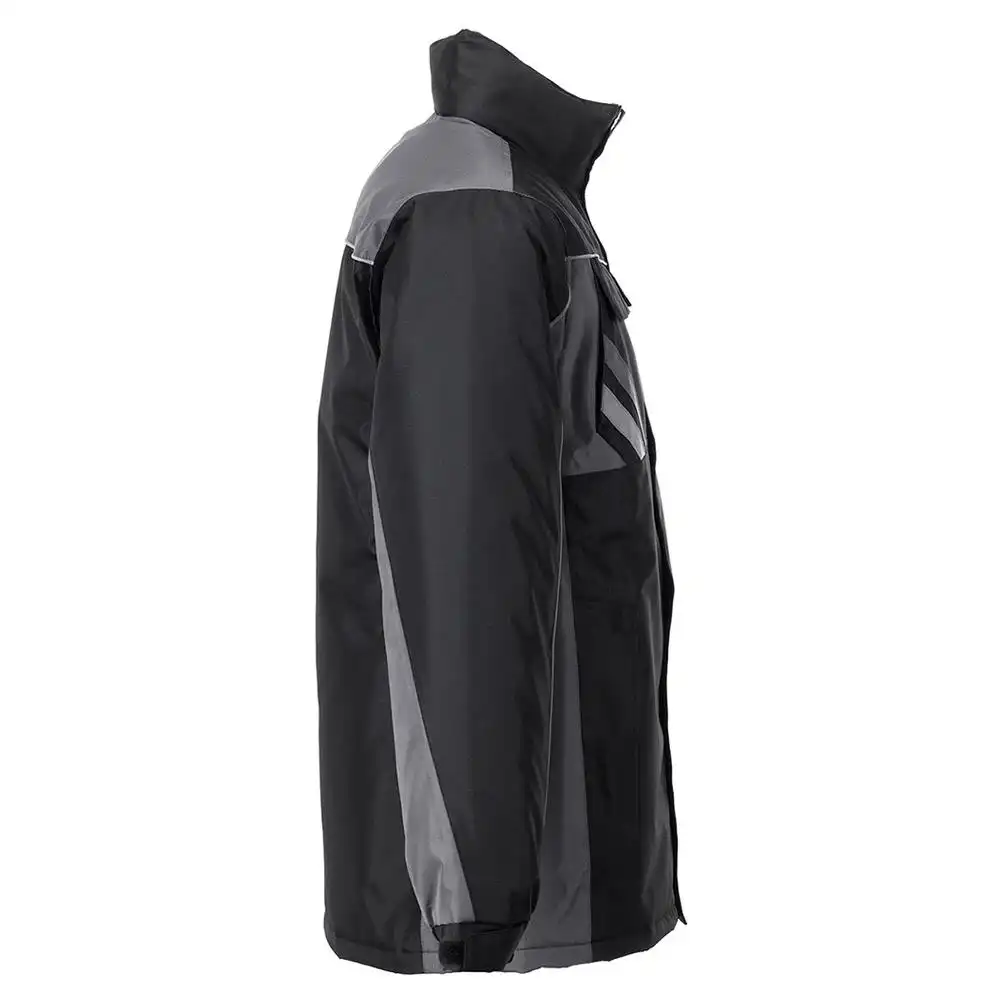 Winterjacke "HIGHLINE" in schwarz/schiefer/zink, M - Thumbnail 2