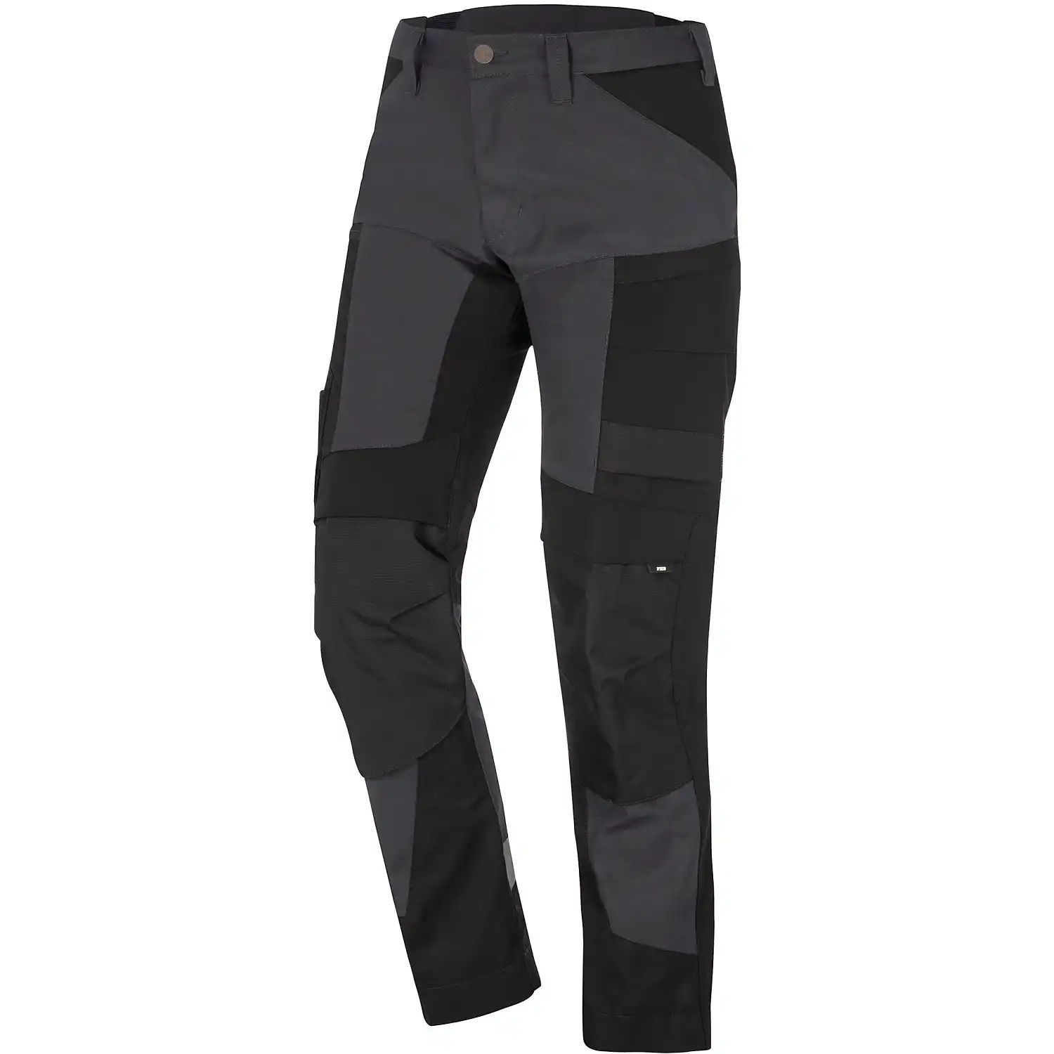 Stretch Bundhose Canvas "LEO" in anthrazit/schwarz, 23 - Thumbnail 1