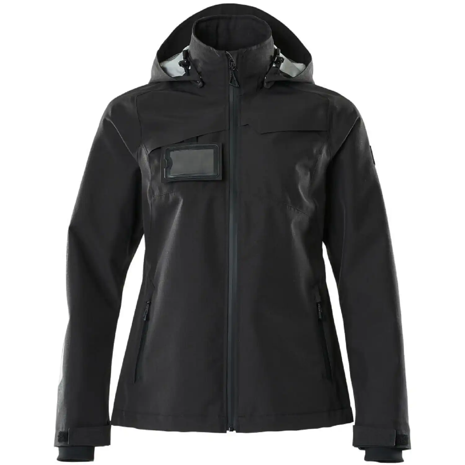 Damen Hardshell-Regenjacke "ACCELERATE" in schwarz, XXL - Thumbnail 1