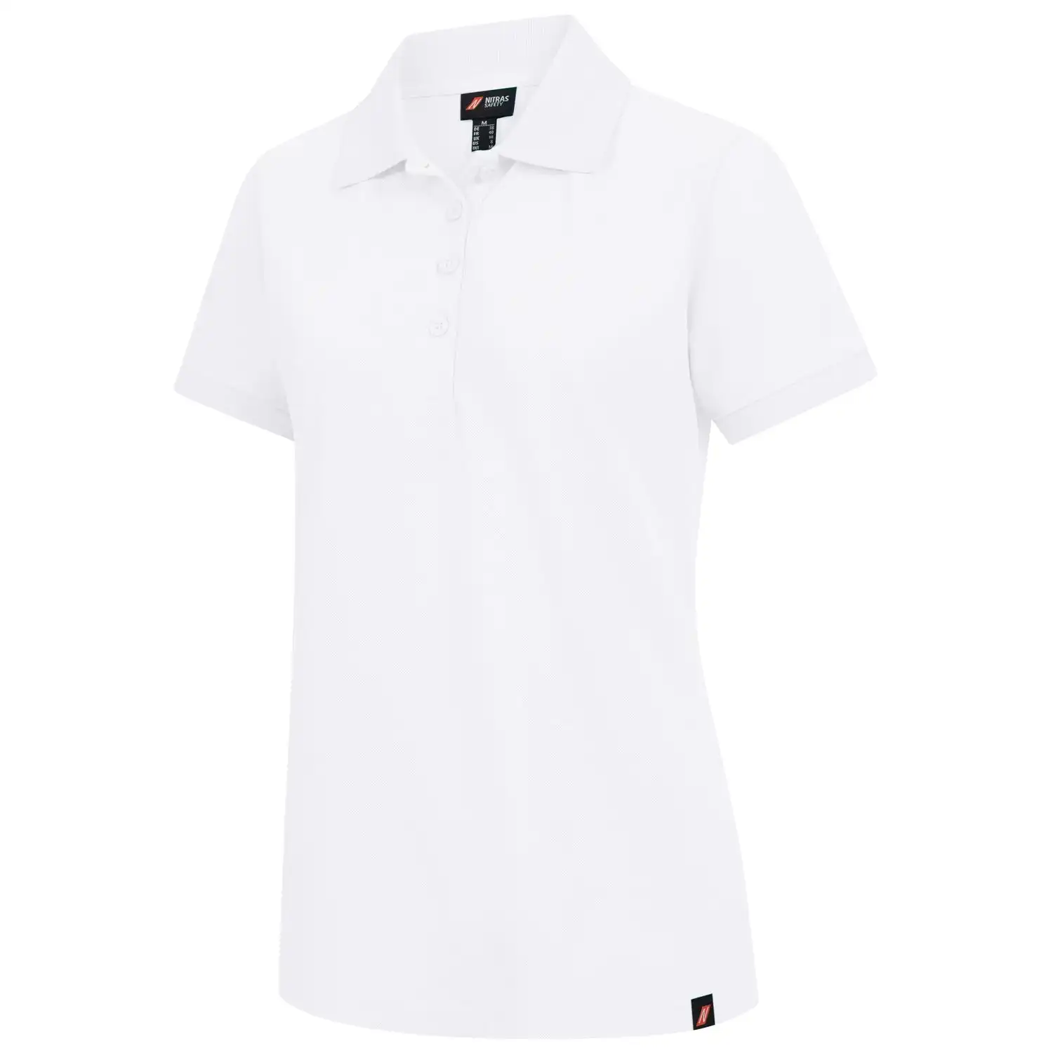 Damen Poloshirt MOTION TEX PLUS in S, Weiß - Thumbnail 1