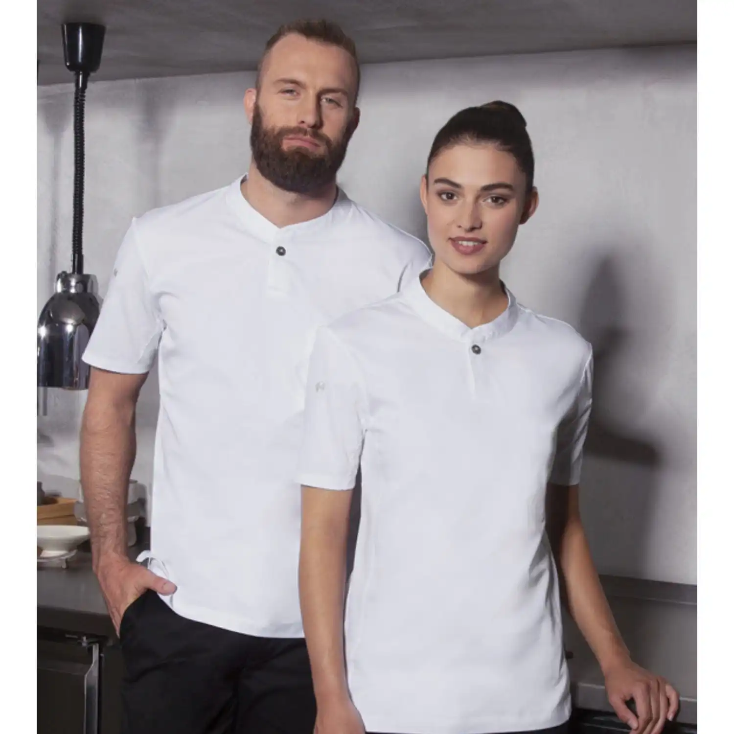 Herren T-Shirt Performance "TM 5" in L, Weiß - Thumbnail 7