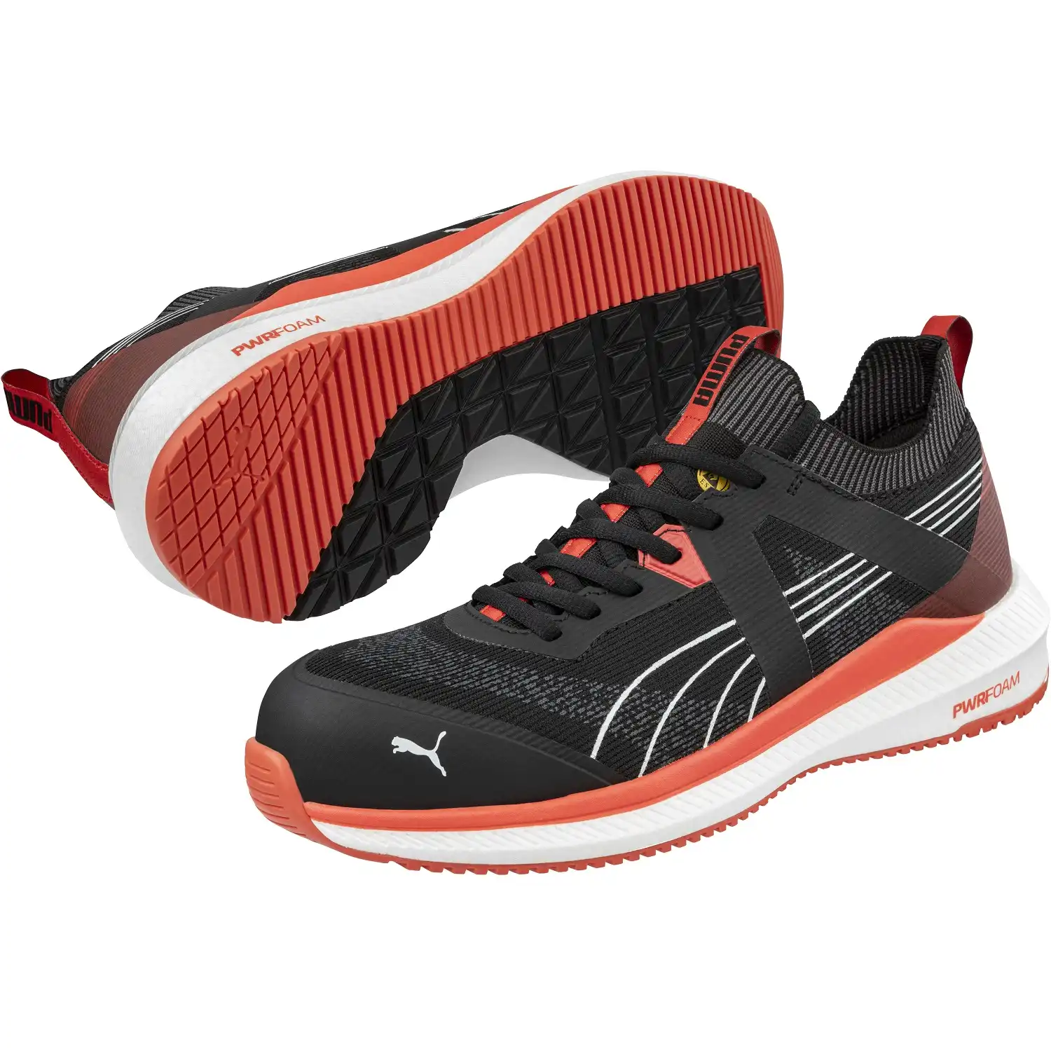 Sicherheitshalbschuhe S1PS "TURBO BLK/RED LOW" Motion PWR in 44 - Bild 1
