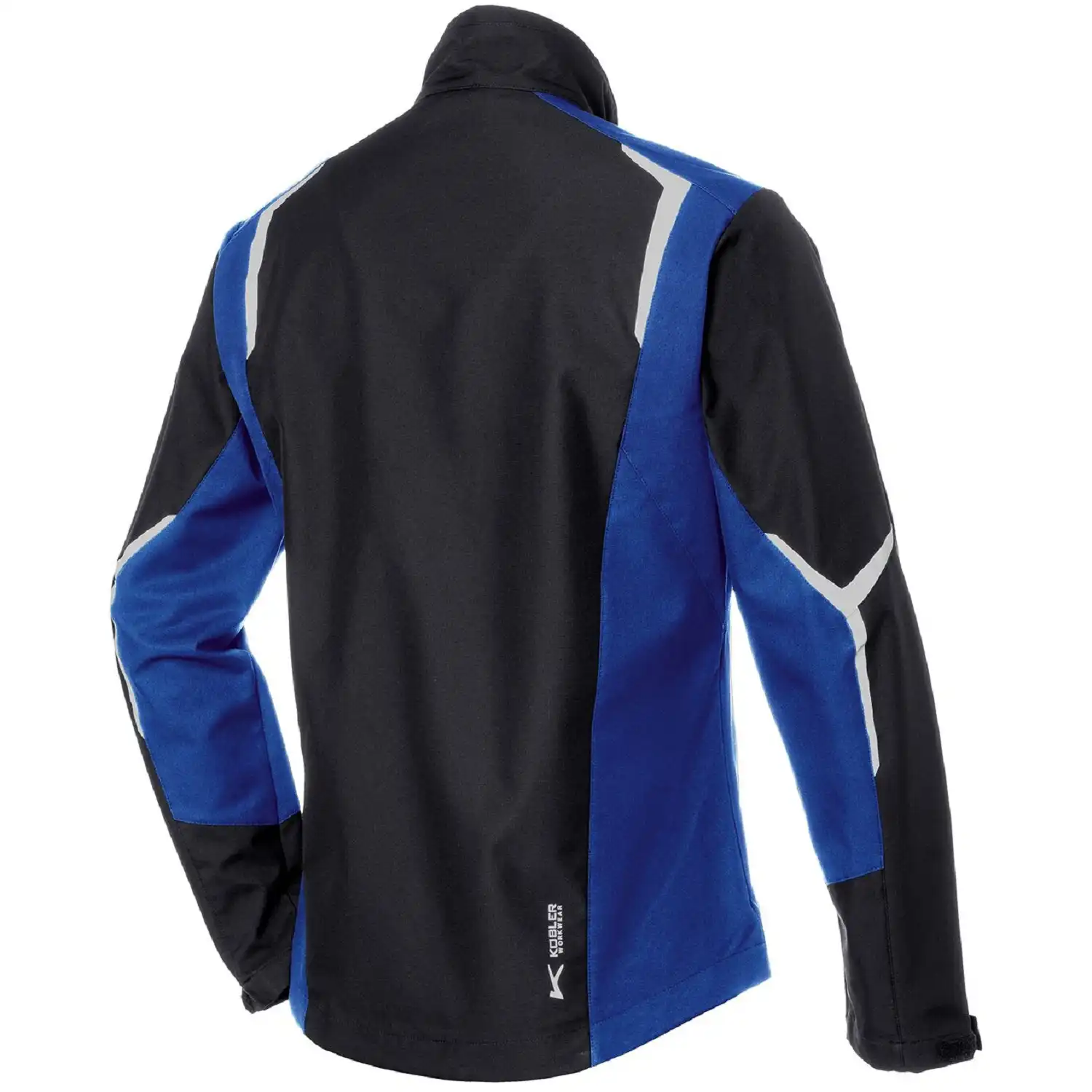 Softshell Jacke BODYFORCE in schwarz/kornblau, 3XL - Thumbnail 2