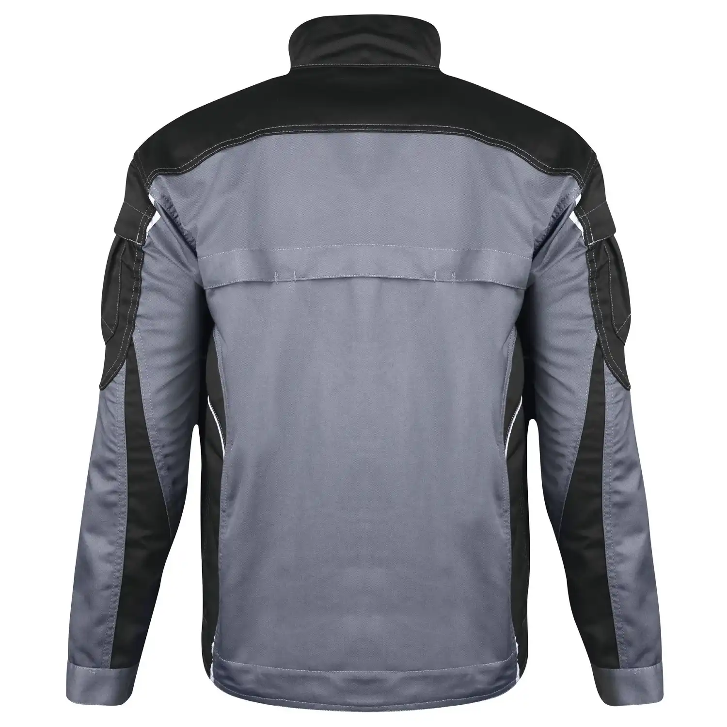 Blousonjacke "BESTWORK NEW" in grau/schwarz, L - Thumbnail 2