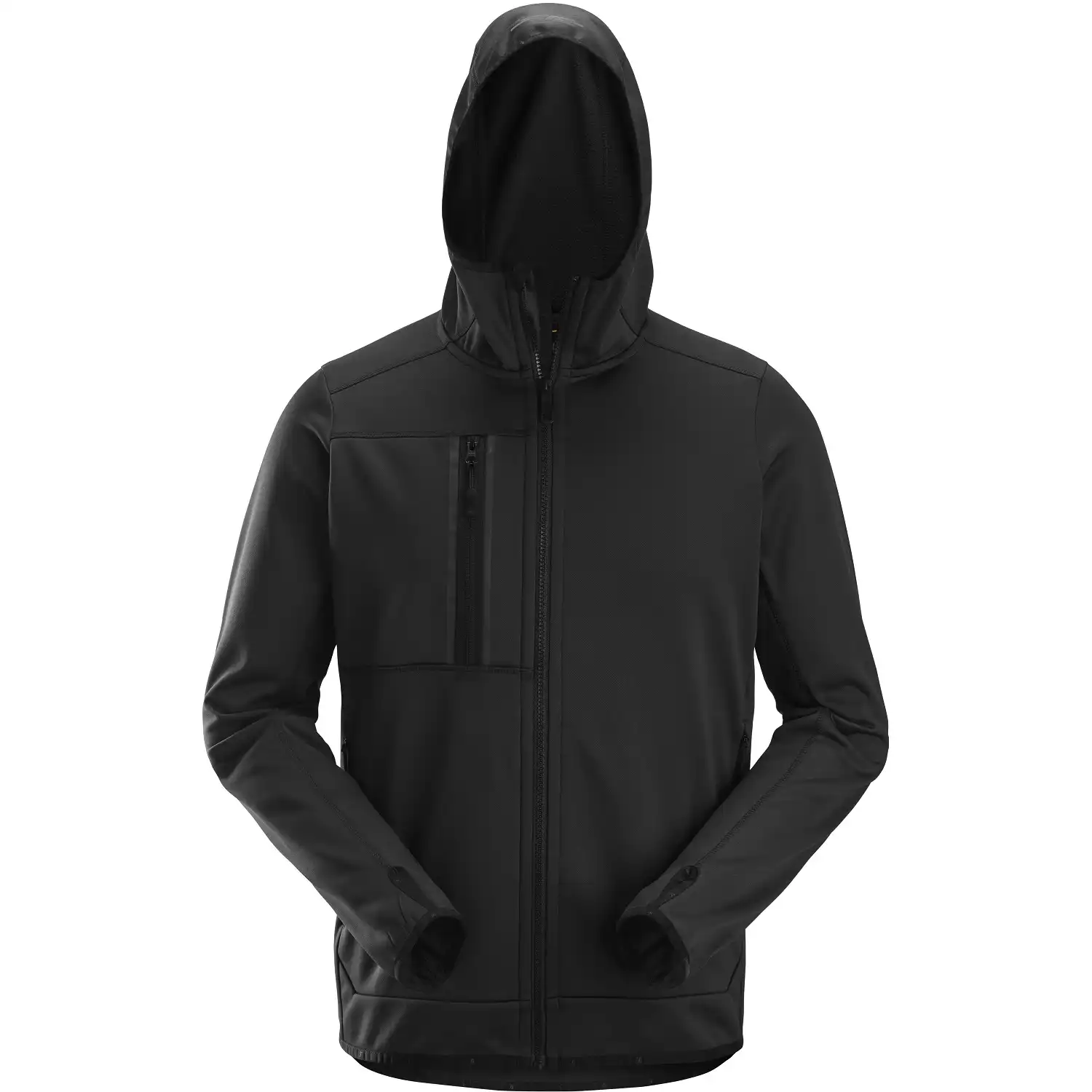 Fleecejacke "8058" AllroundWork in schwarz, L - Thumbnail 1