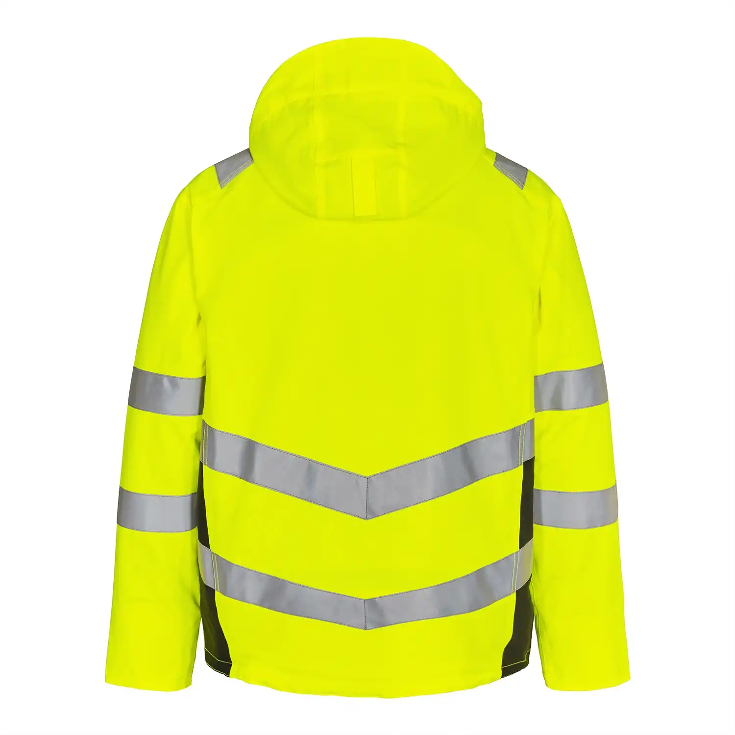 Warnschutz Winterjacke "1946-930" Safety Kl. 3 in gelb/schwarz, L - Thumbnail 2