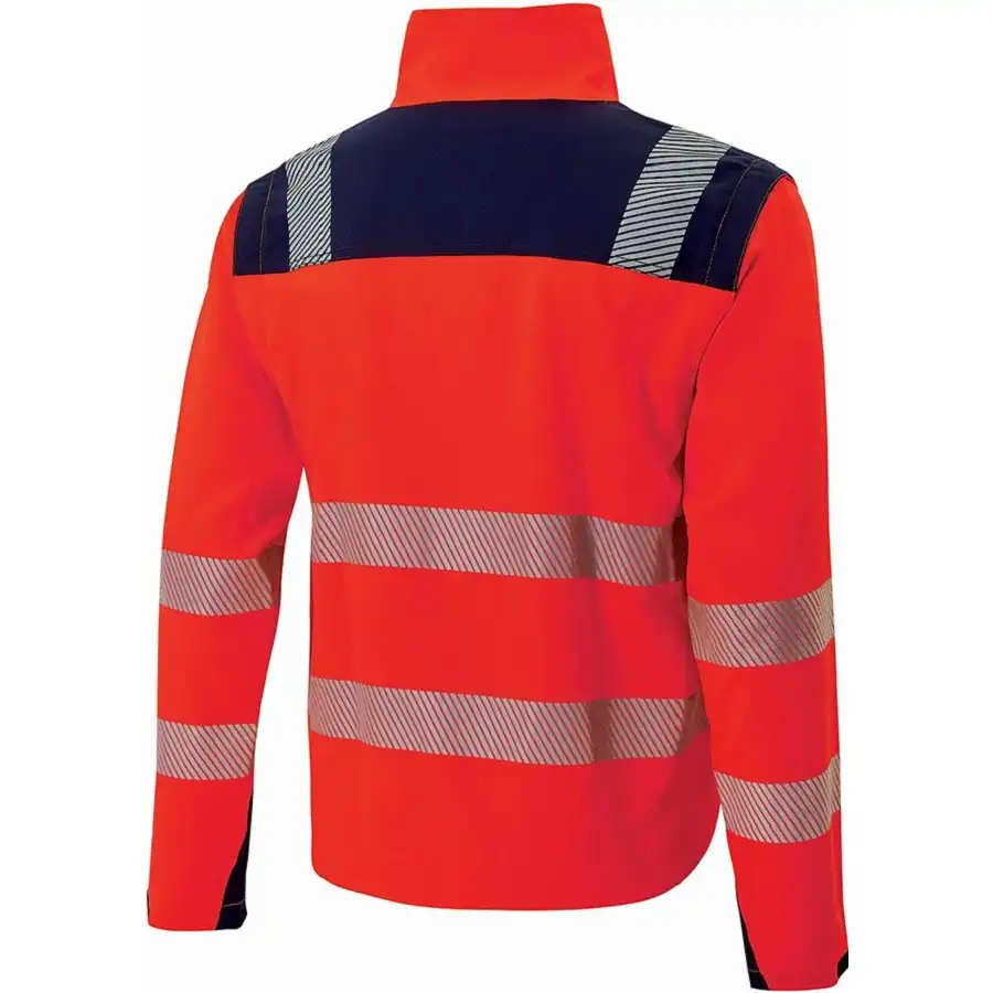 Warnschutz Stretch Bundjacke 2in1 "BEA" in red, XS (DE size: XXS) - Thumbnail 2