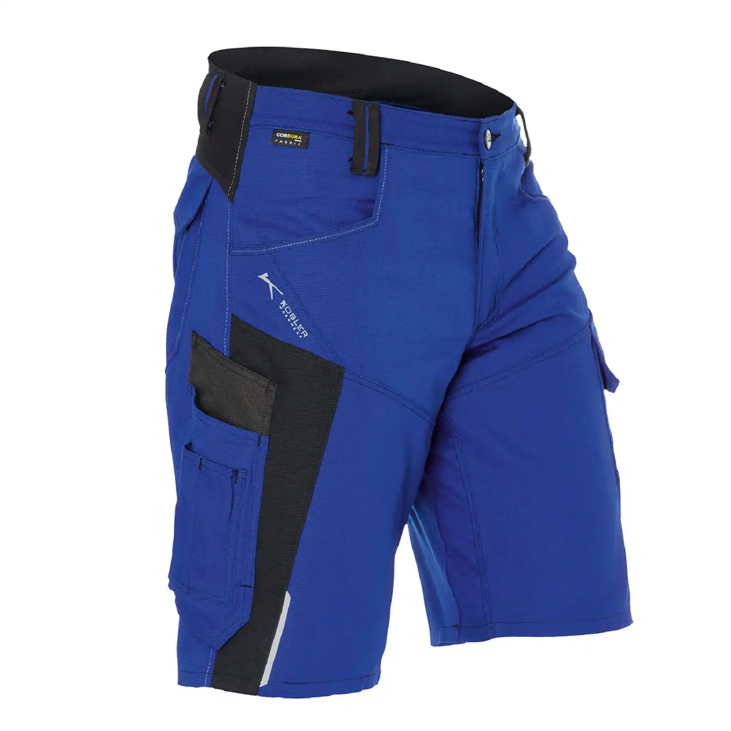 Herren Shorts BODYFORCE in kornblau/schwarz, 40 - Thumbnail 1