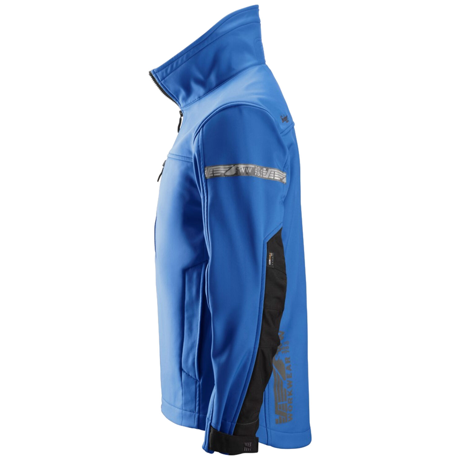 Softshelljacke "AllroundWork" in blau/schwarz, L - Thumbnail 3