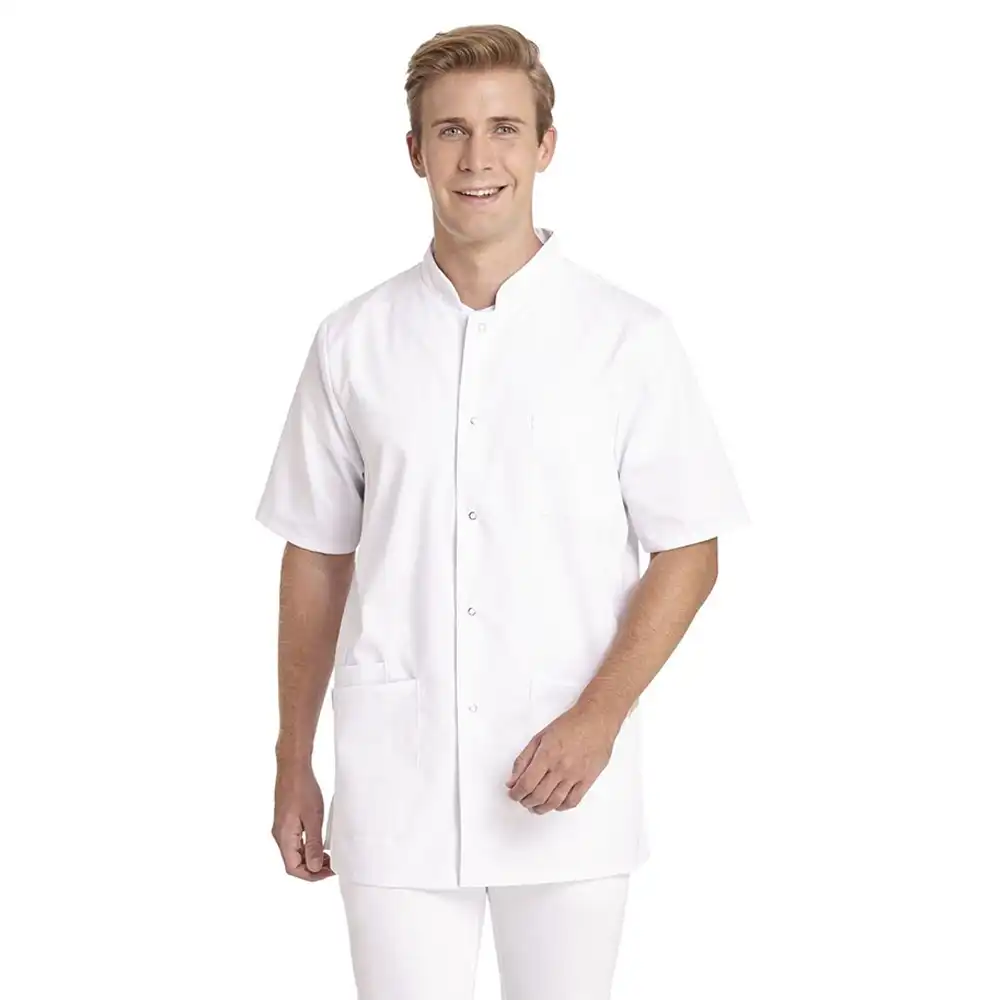 Herrenkasack "12/9940" in XXL, Weiß - Thumbnail 1