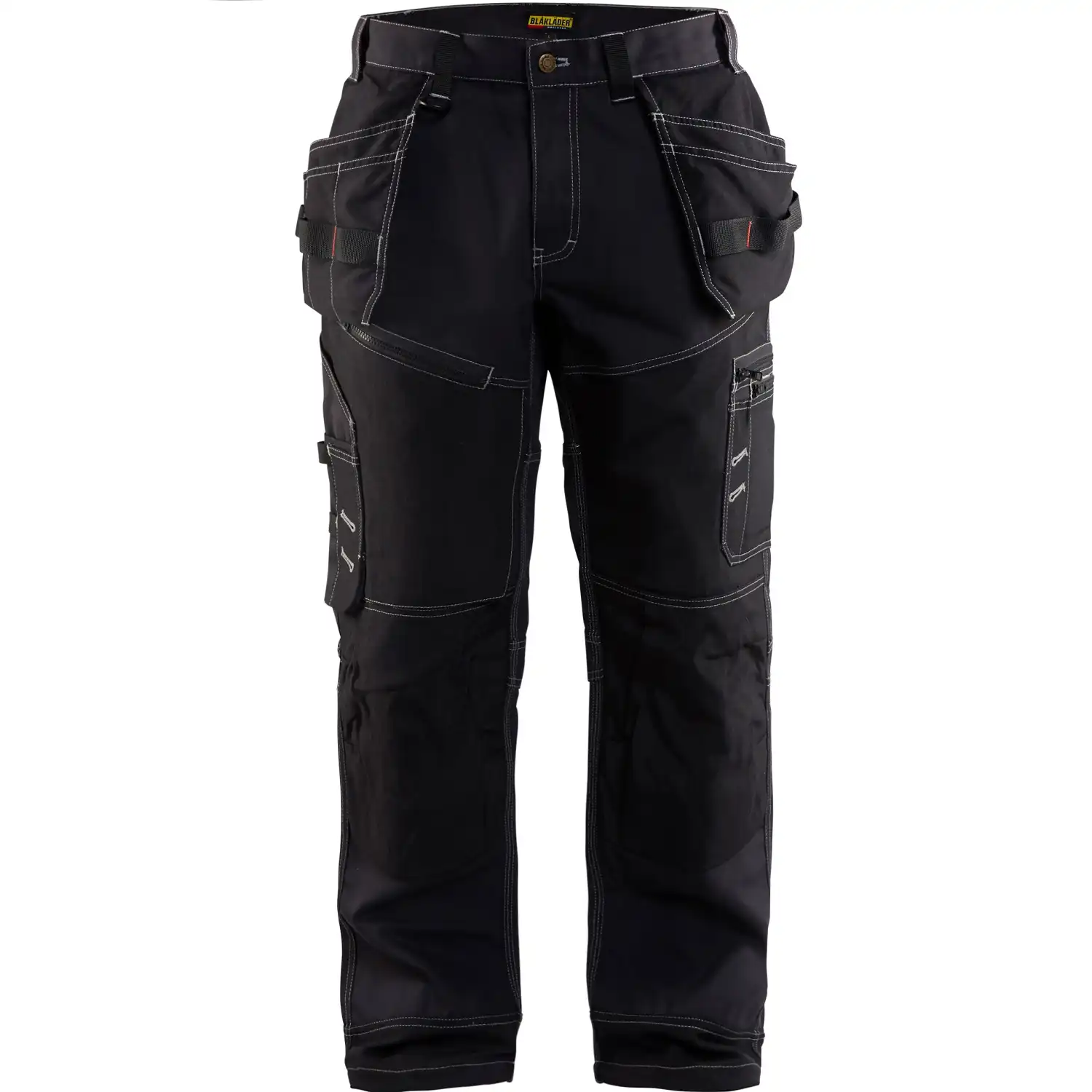 Handwerkerhose "X1500" Mischgewebe schwarz in schwarz, C48 - Thumbnail 1