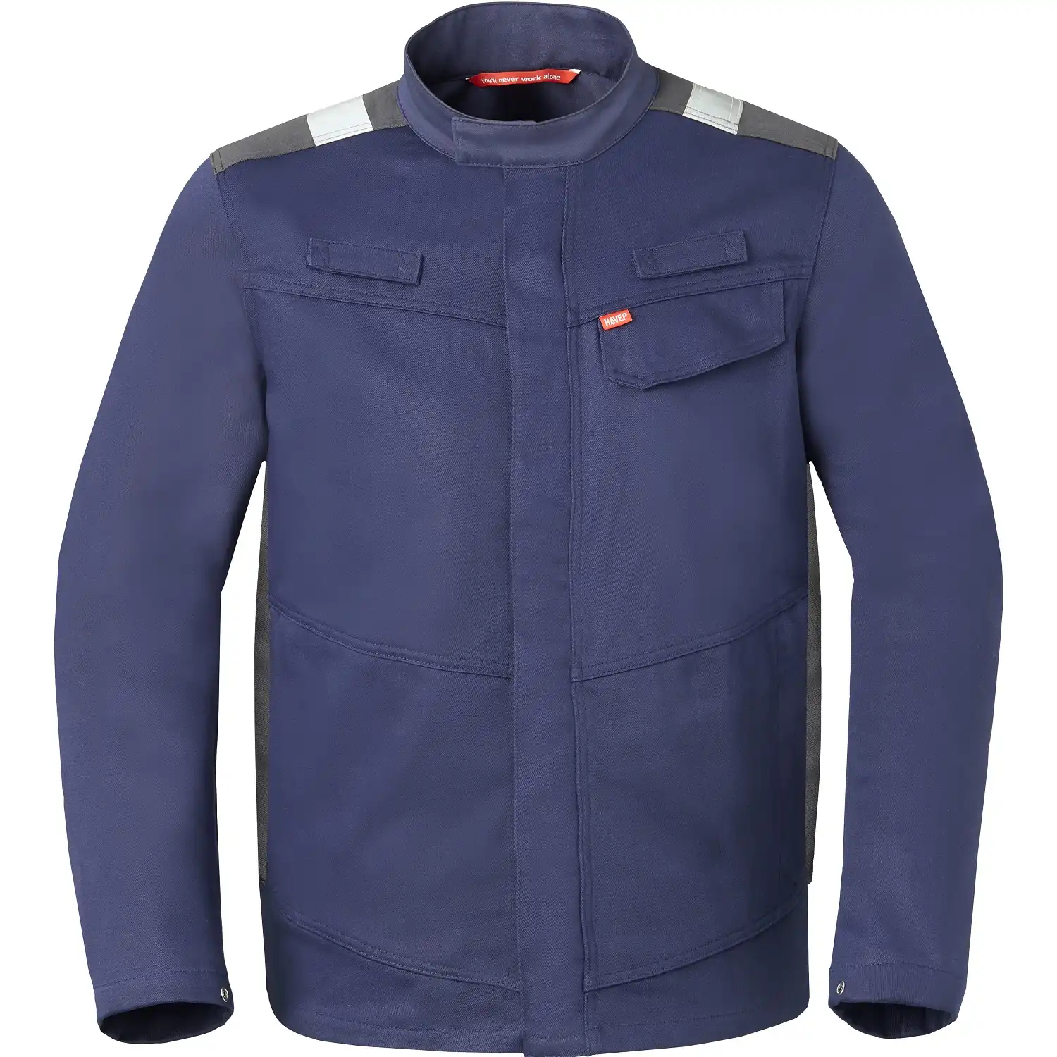 Schweißer Bundjacke "50337" Force+ blau in M - Bild 1