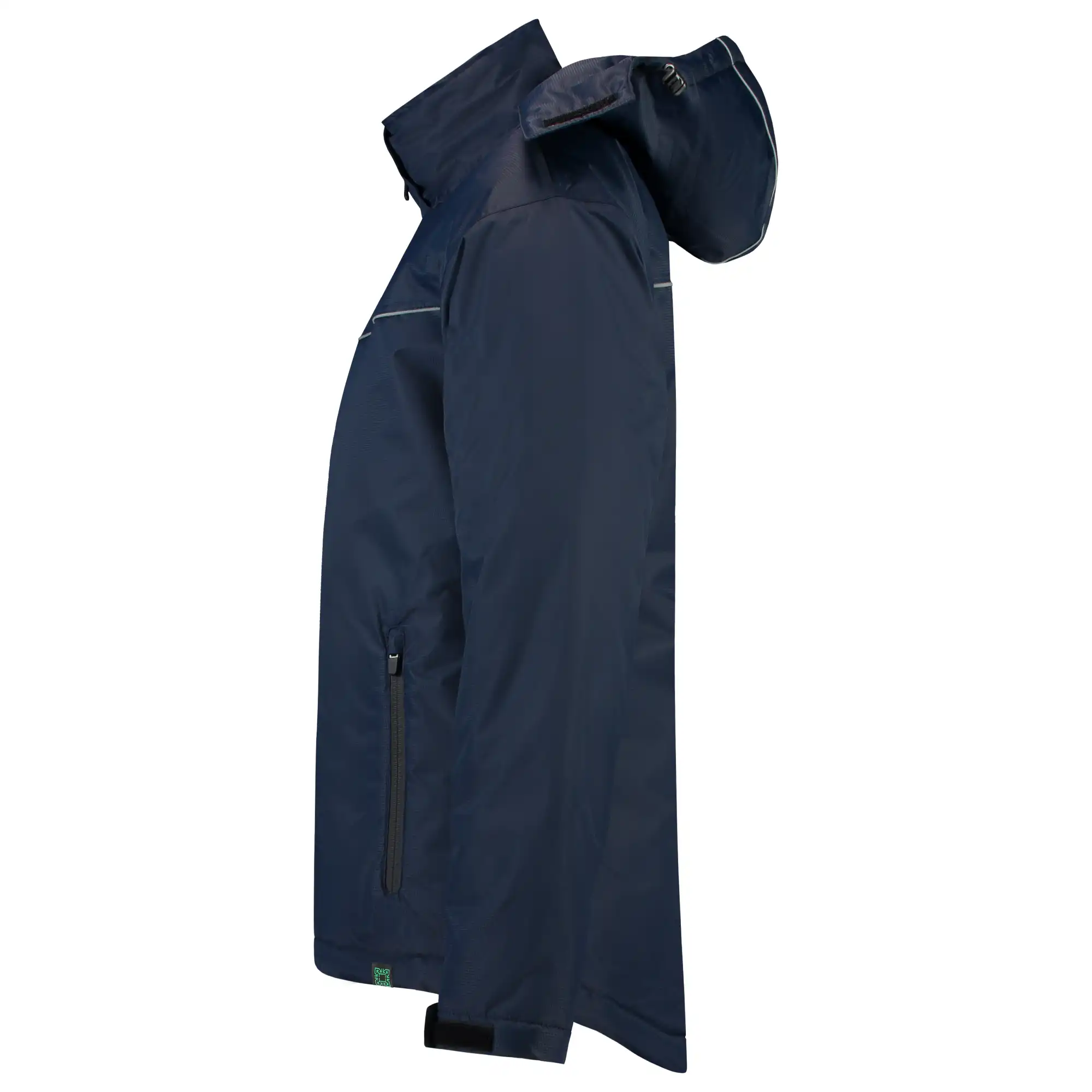 Regenparka Rewear "402702" Midi Workwear in XS, ink - Thumbnail 3