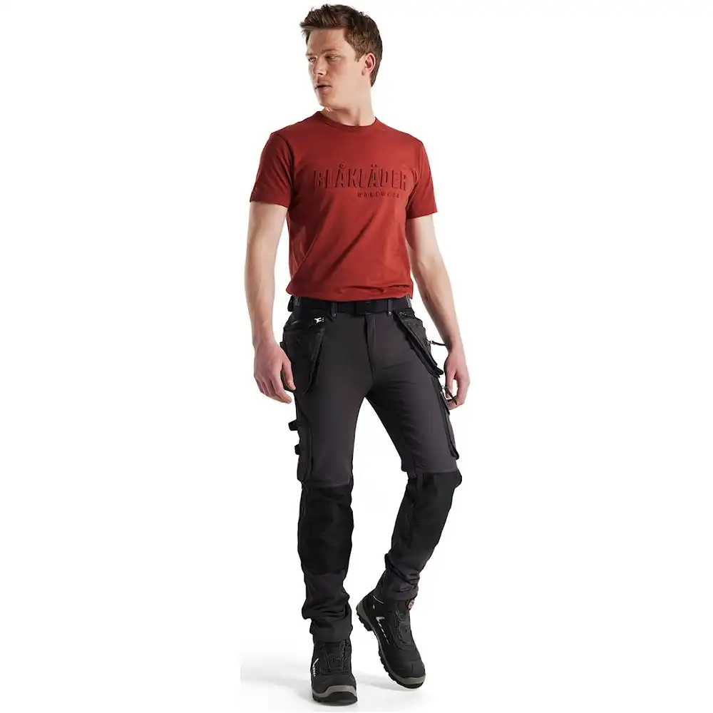 T-Shirt "3531" Limited in rostrot, XS - Thumbnail 4