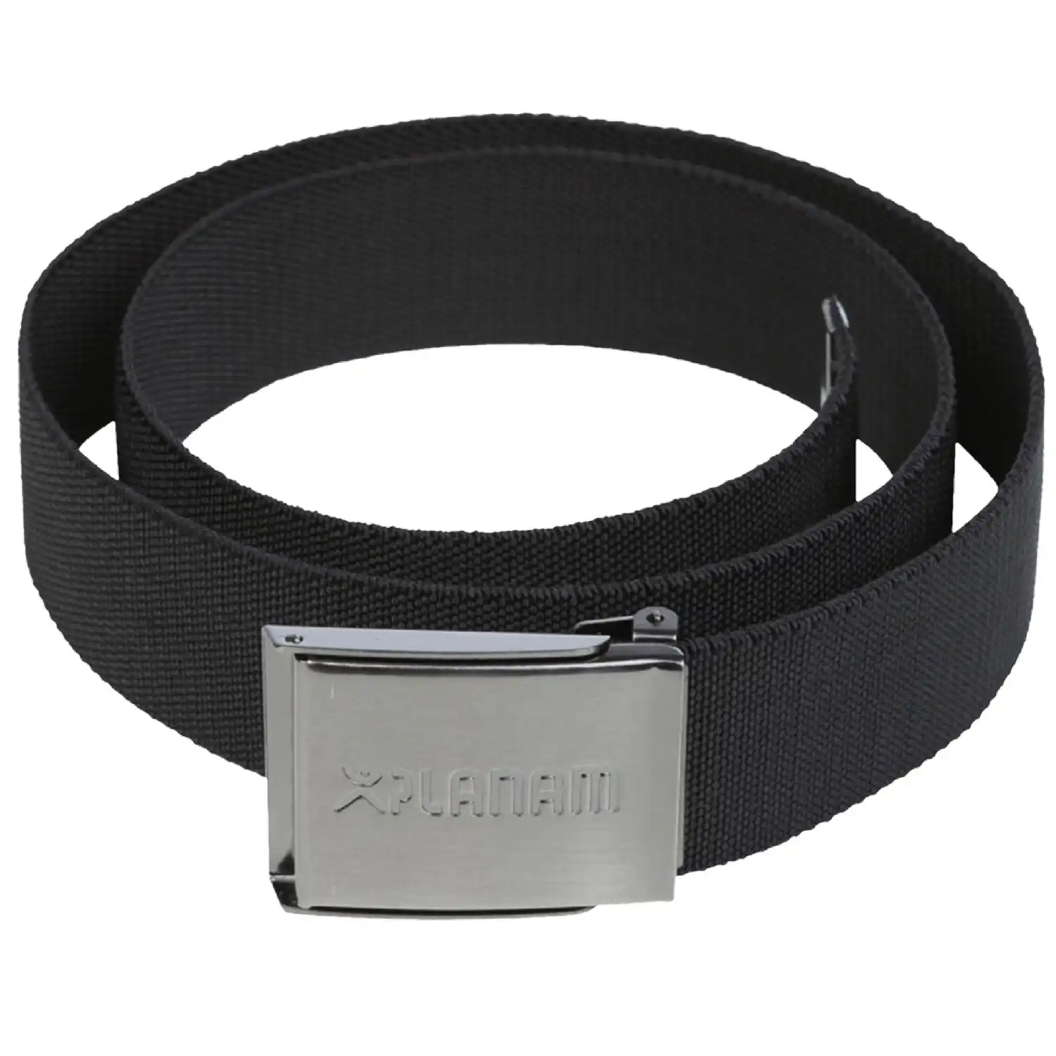 Textilgürtel elastisch in schwarz, 110 - Bild 1