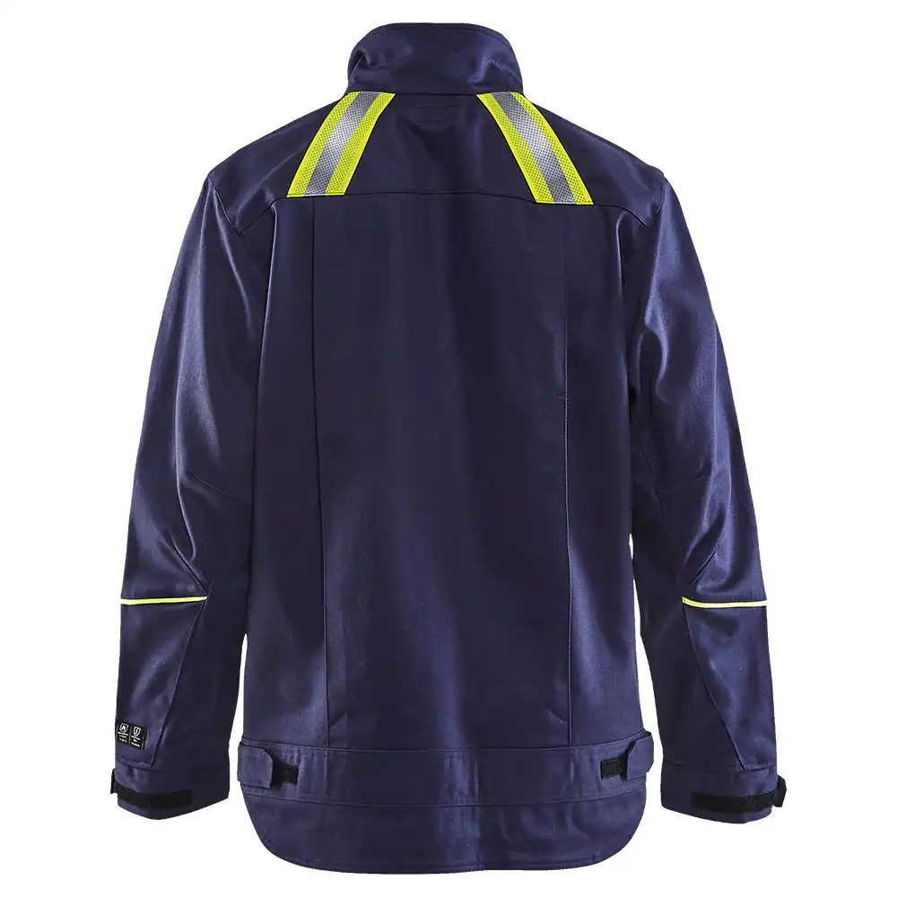 Schweißer-Arbeitsjacke Kl. 2 "4801" marine in M - Thumbnail 2