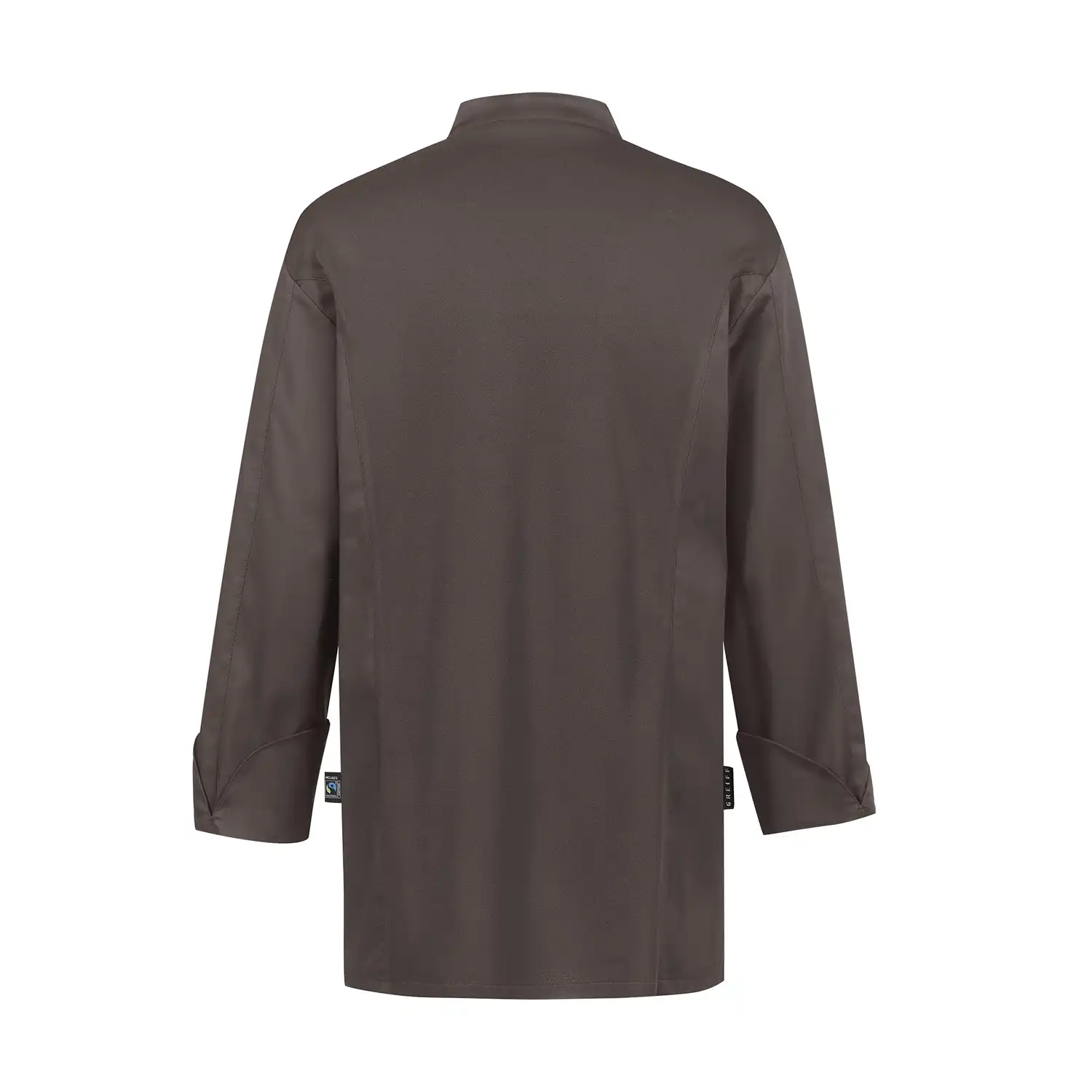 Herren Kochjacke "5598" in braun, L - Thumbnail 2