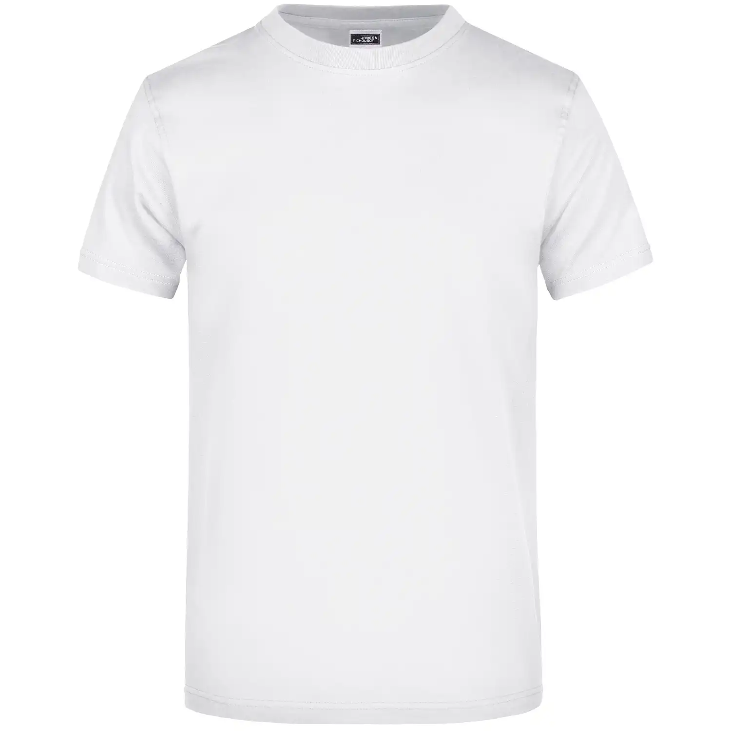 T-Shirt Round-T Heavy "JN002" in 3XL, Weiß - Thumbnail 1