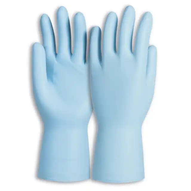 Nitril Chemie-Einweghandschuhe "DERMATRIL P 743" | 50 Stk. pro Box in 9 (L) - Thumbnail 1