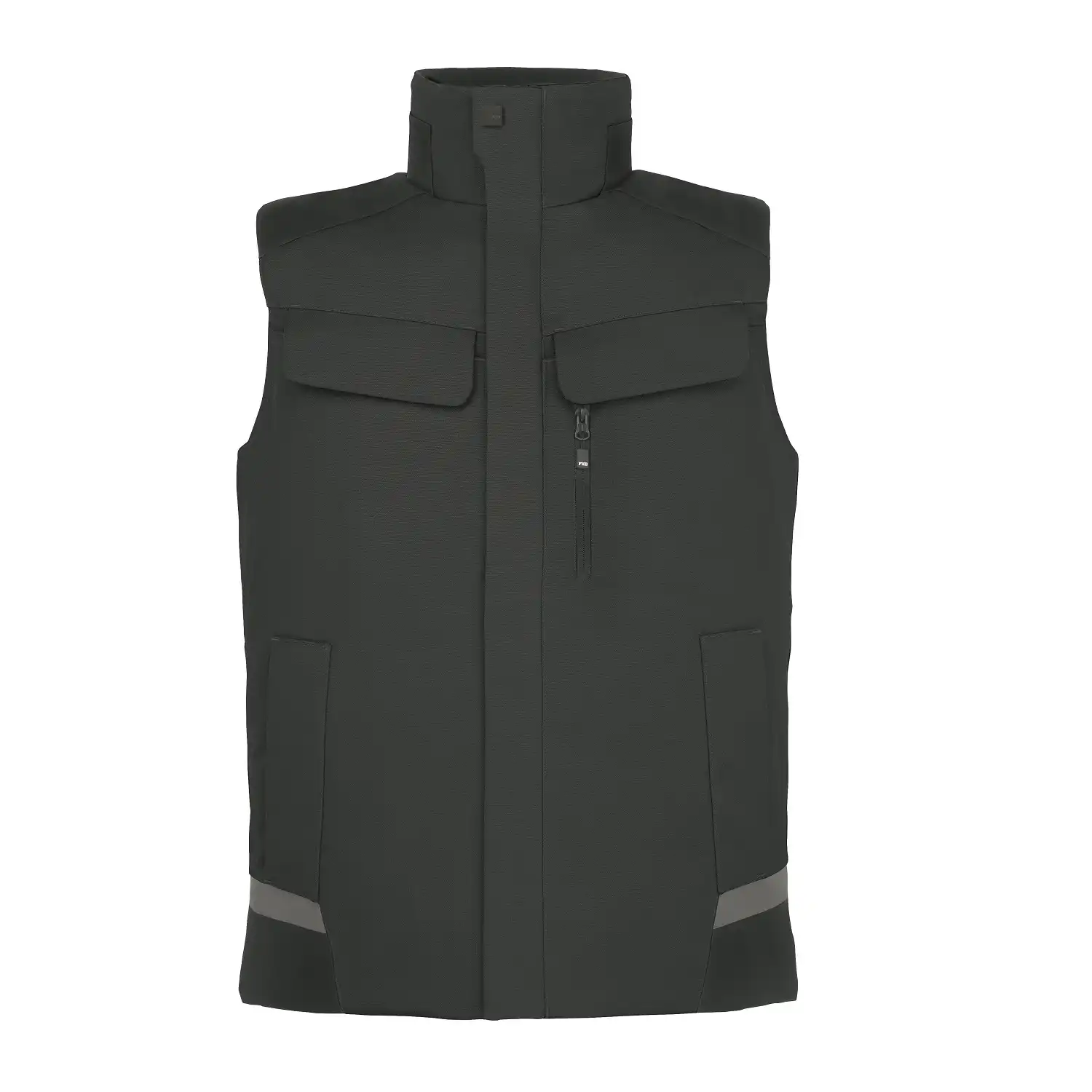 Softshell Arbeitsweste "HAUKE" in schwarz, M - Thumbnail 1
