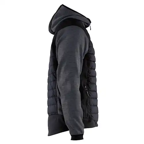 Hybridjacke "5930" in dunkelgrau/schwarz, M - Thumbnail 4