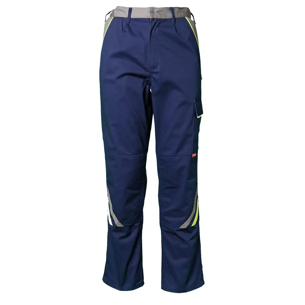 Bundhose "VISLINE" in marine/gelb/zink, 54 - Thumbnail 1