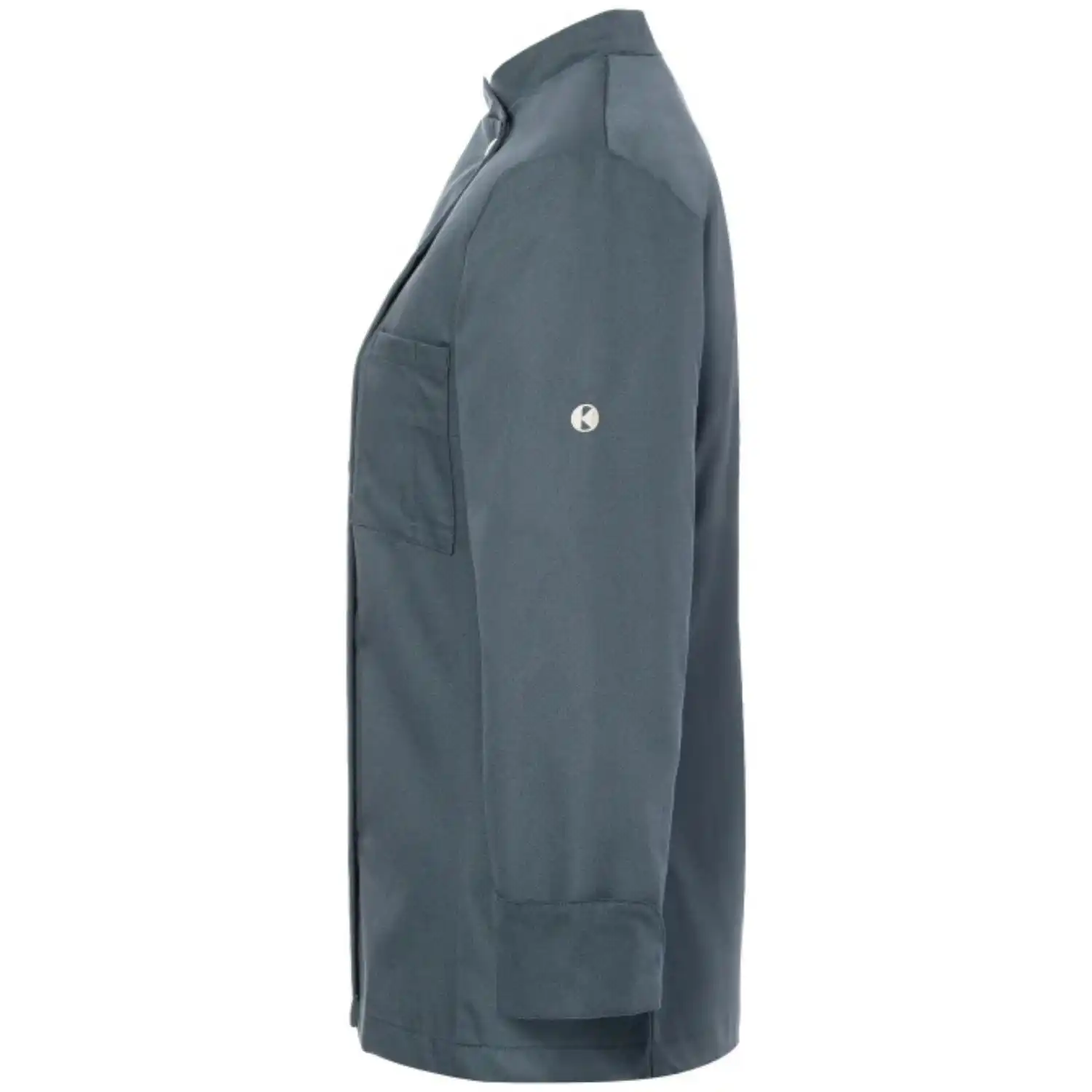 Damen Kochjacke Larissa "JF 3" in anthrazit, 34 - Thumbnail 3