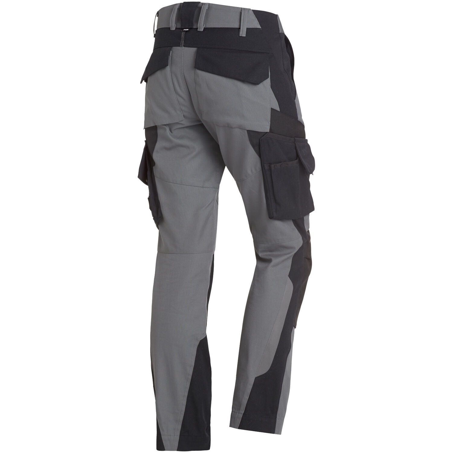 Damen Arbeitshose "ANNETTE" in grau/schwarz, 48 - Thumbnail 2