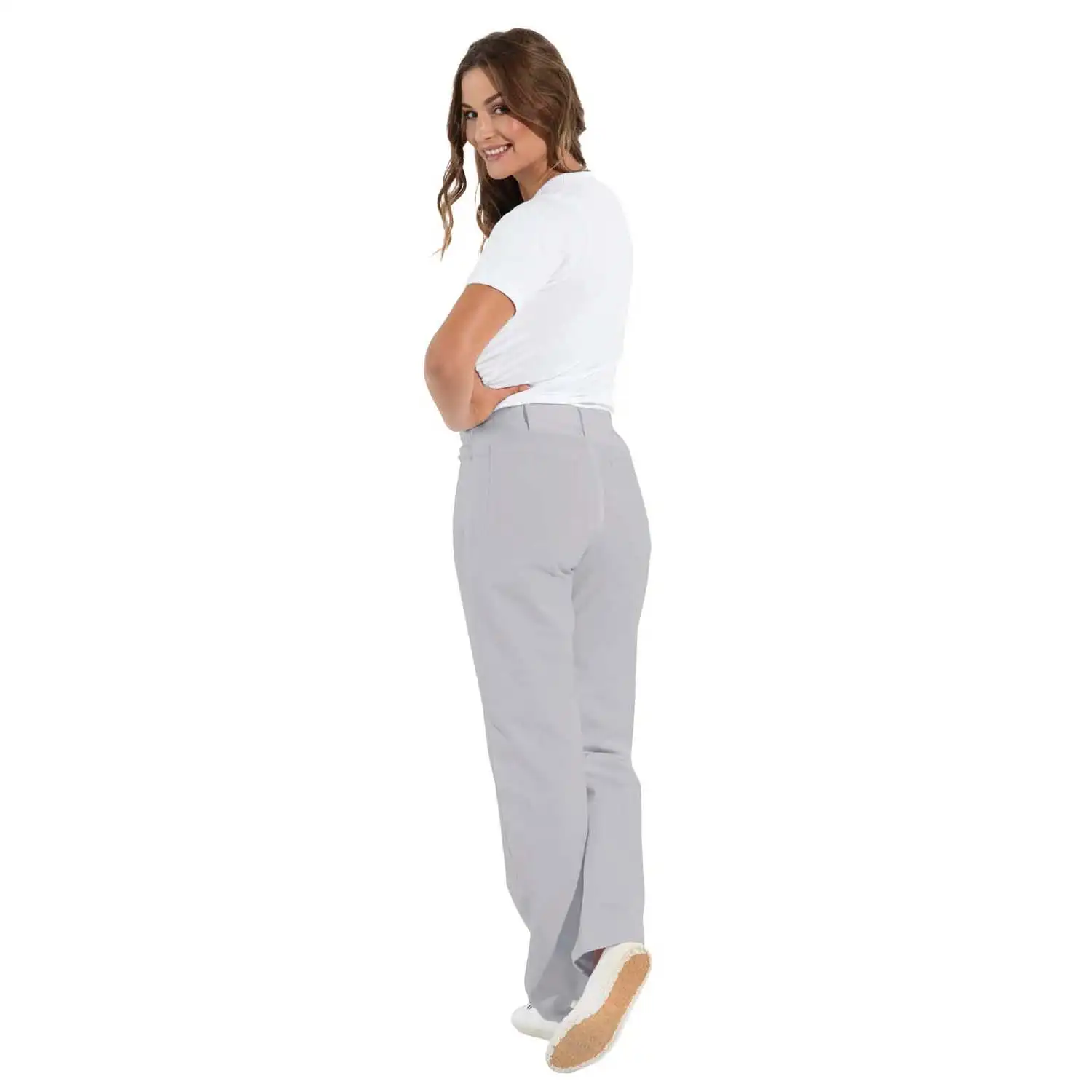 Jeans "1674" in hellgrau, L - Thumbnail 3